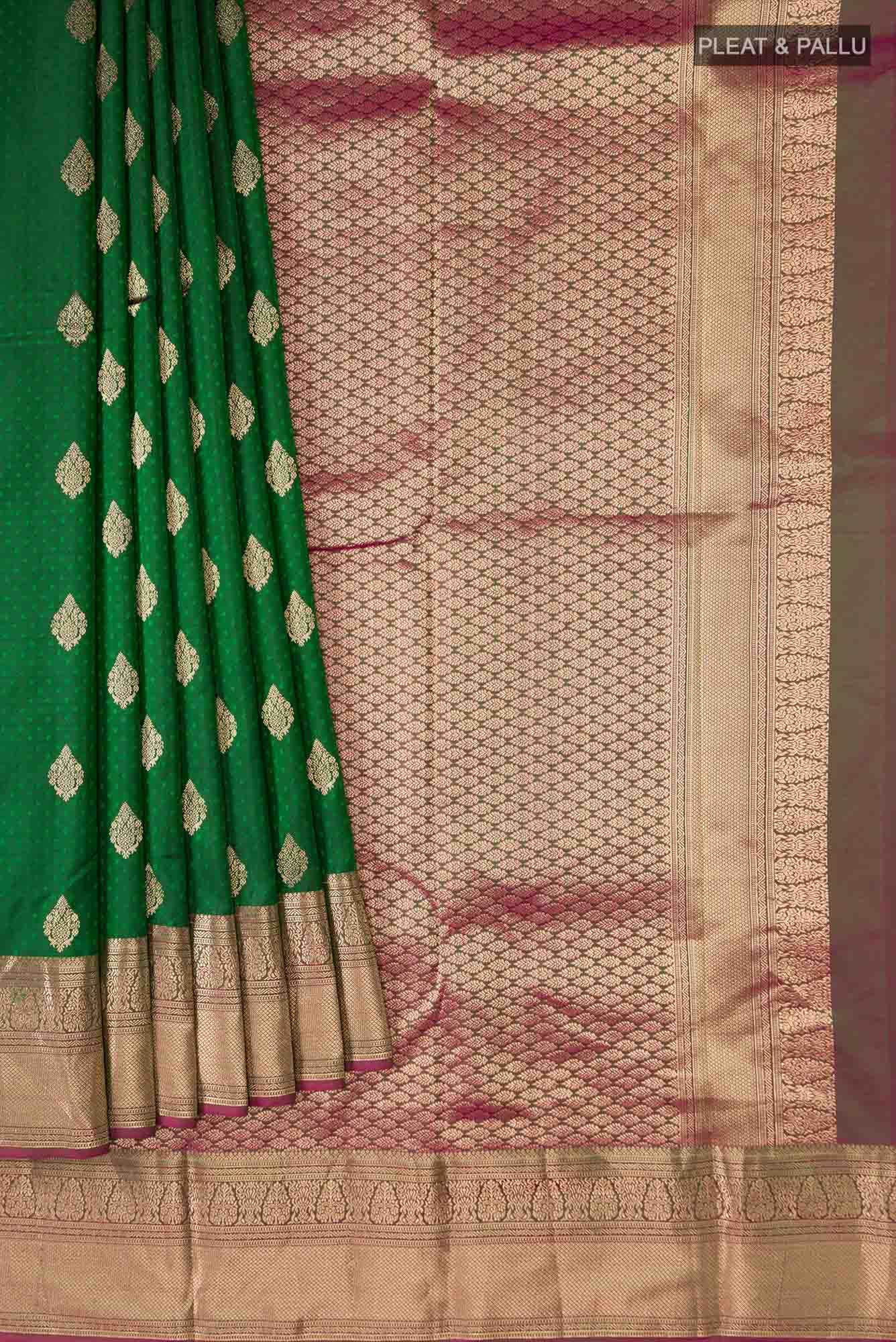 Green Kanchipuram Silk Saree