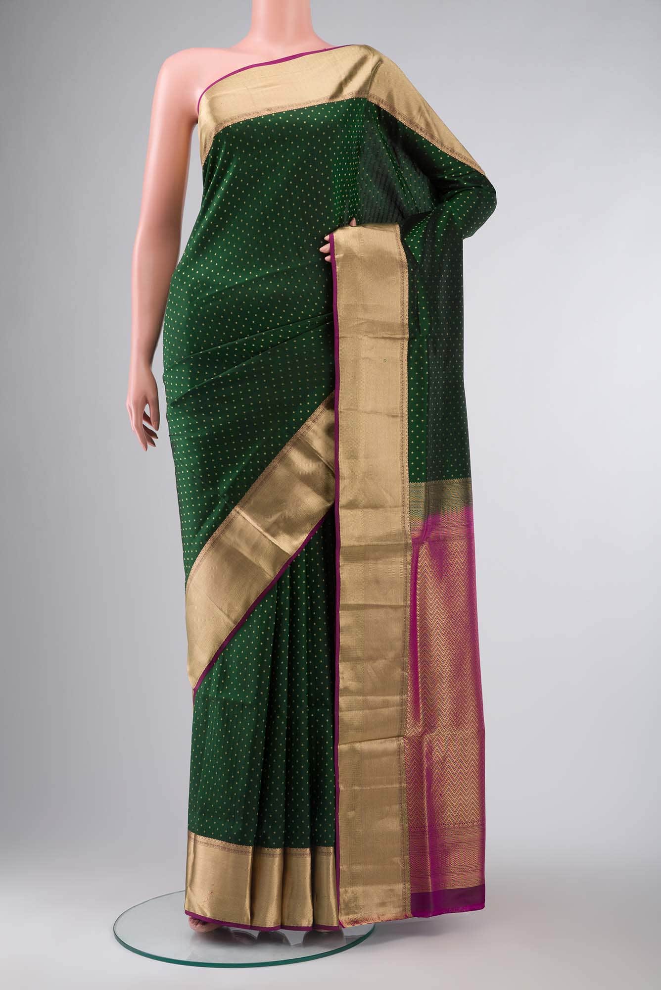 Green Soft Silk Saree