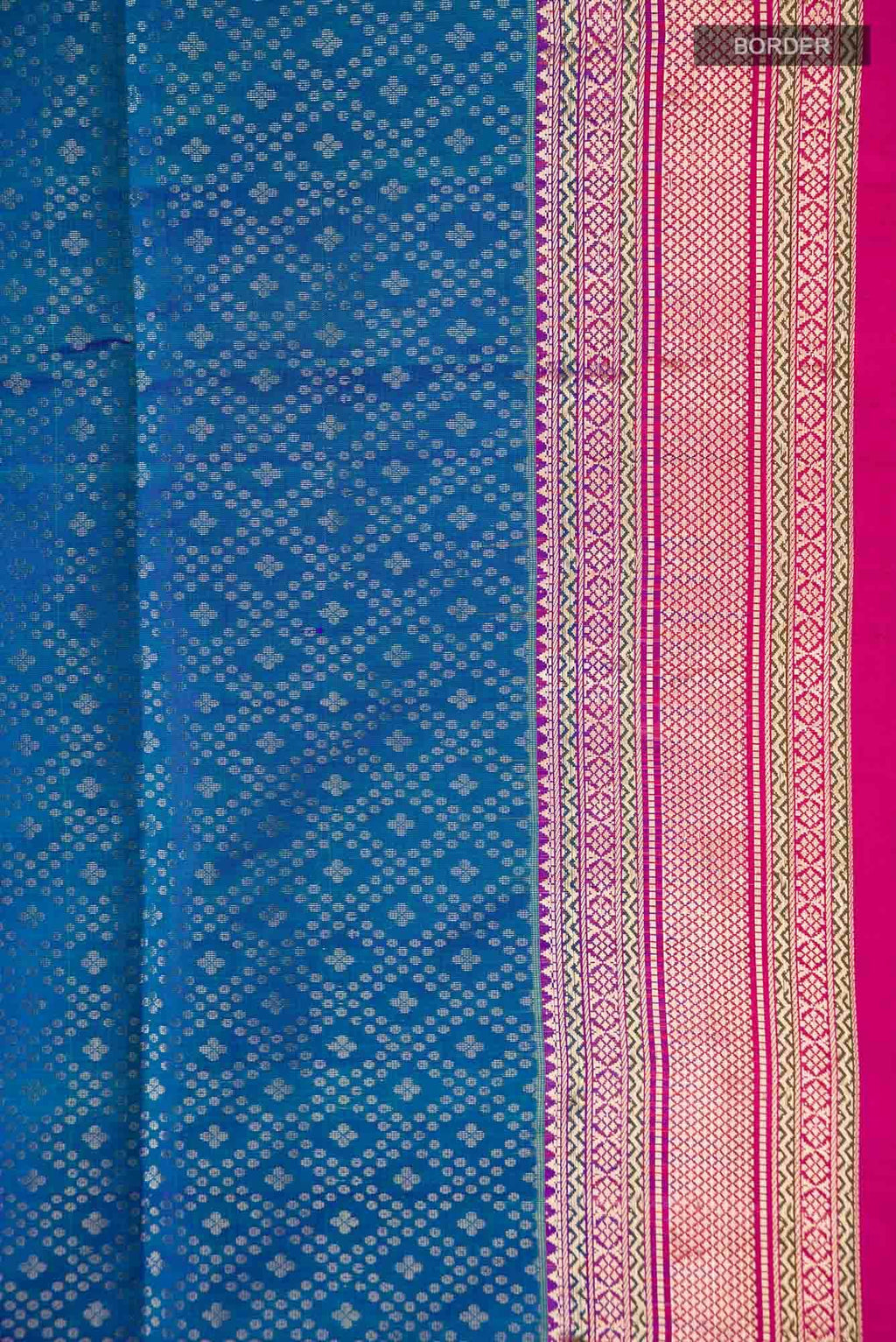 Blue Soft Silk Saree