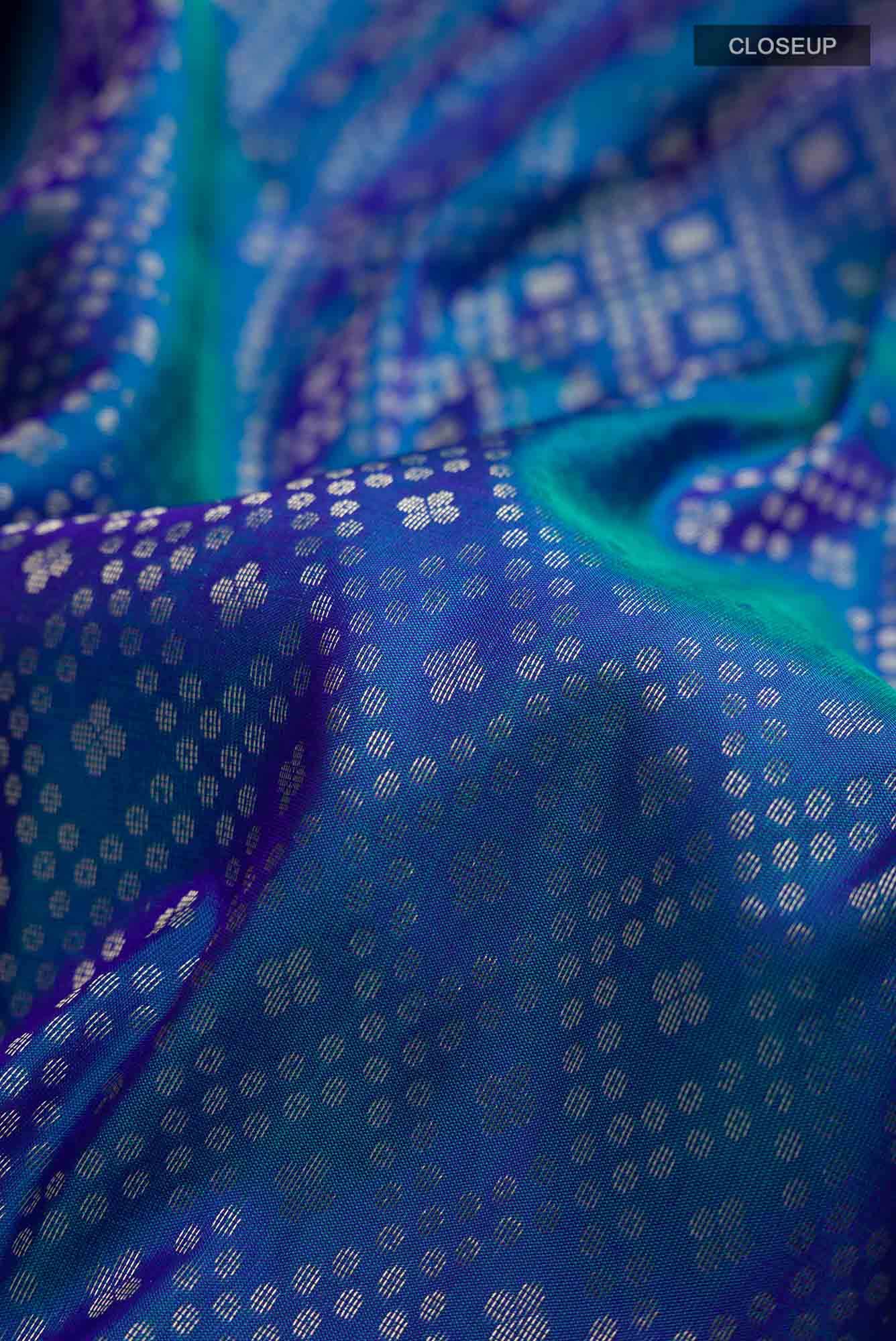 Blue Soft Silk Saree