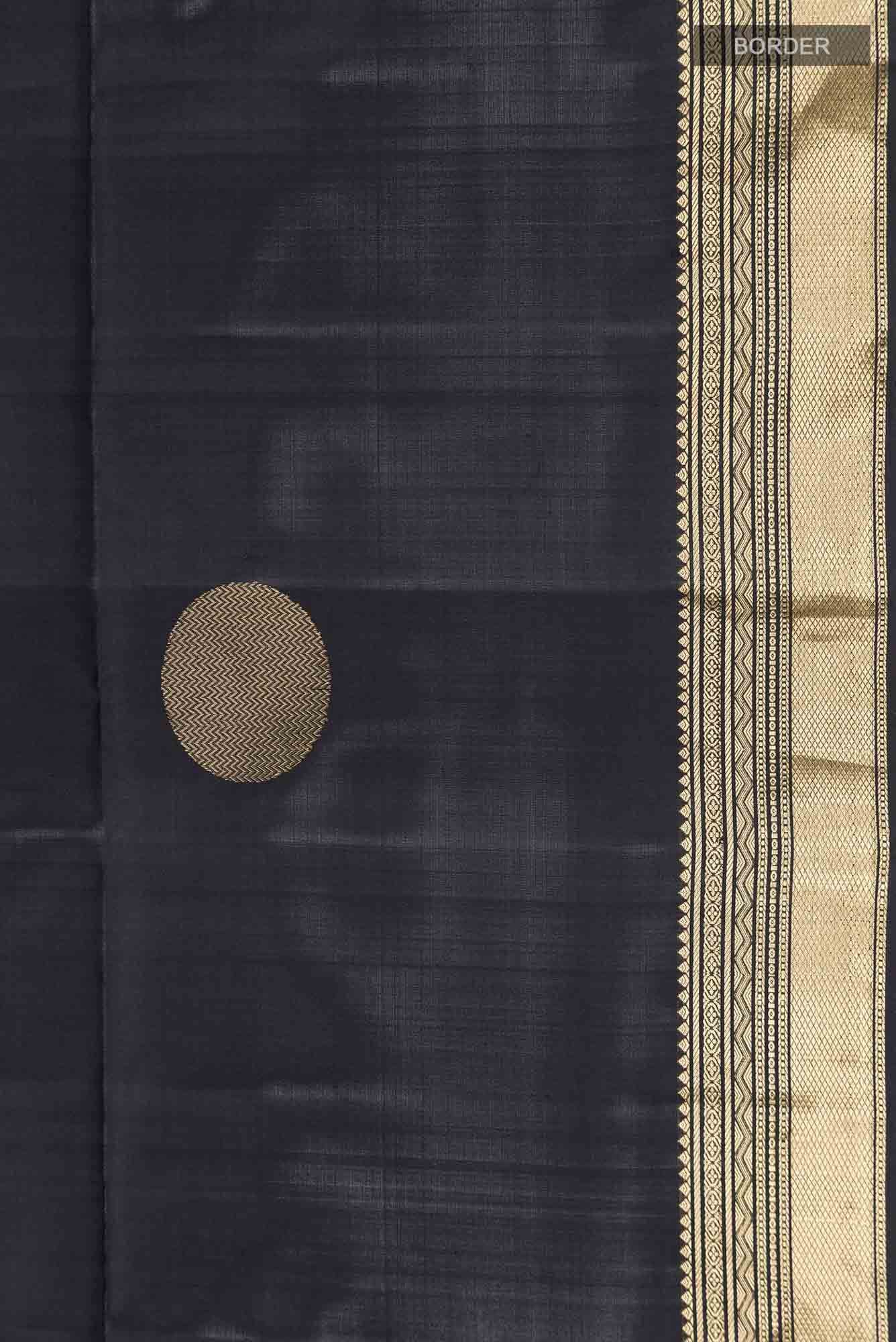 Black Soft Silk Saree