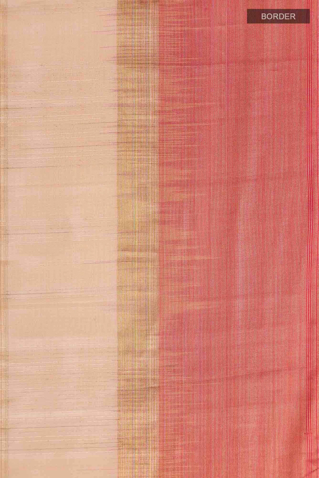 Beige Soft Silk Saree