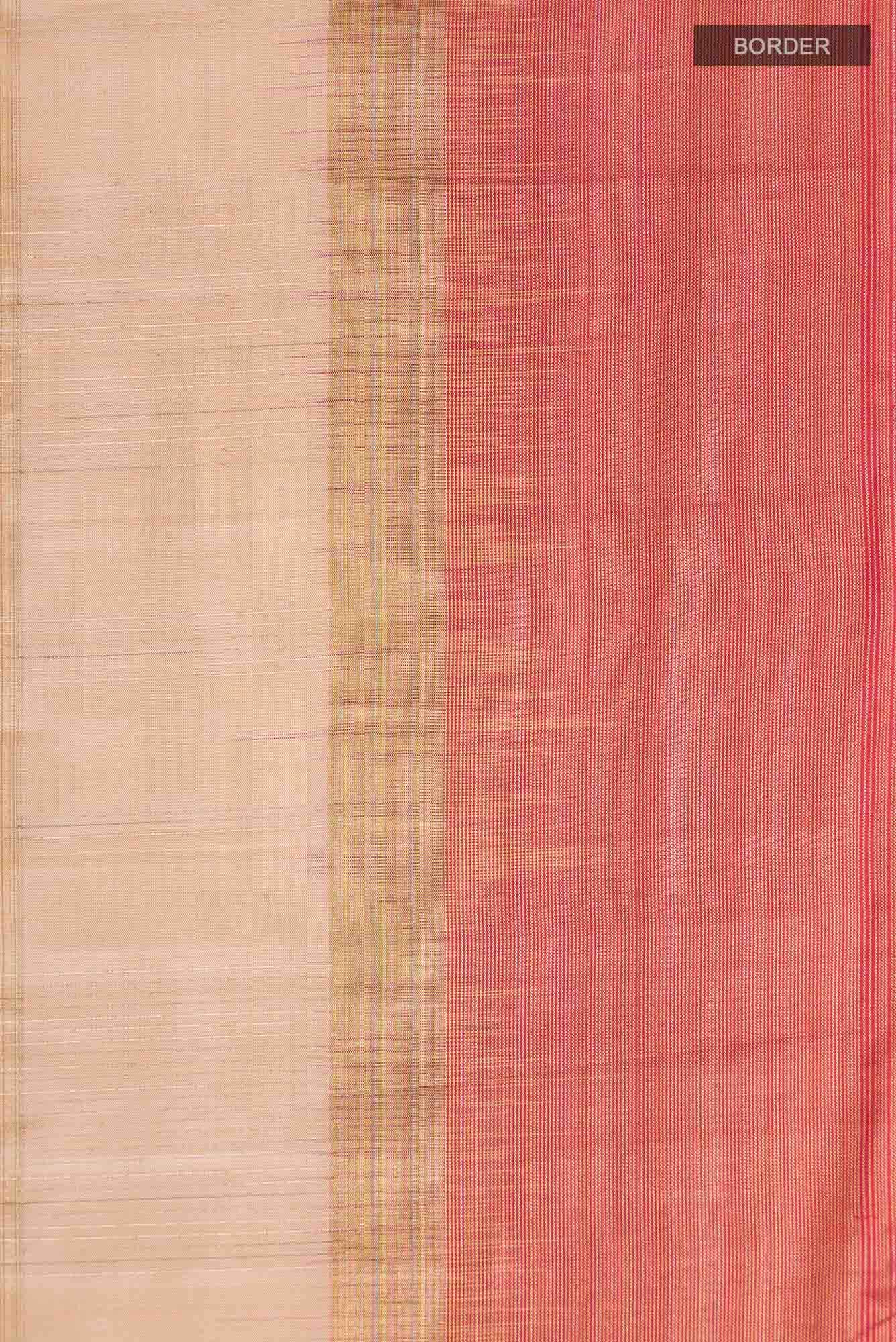 Beige Soft Silk Saree
