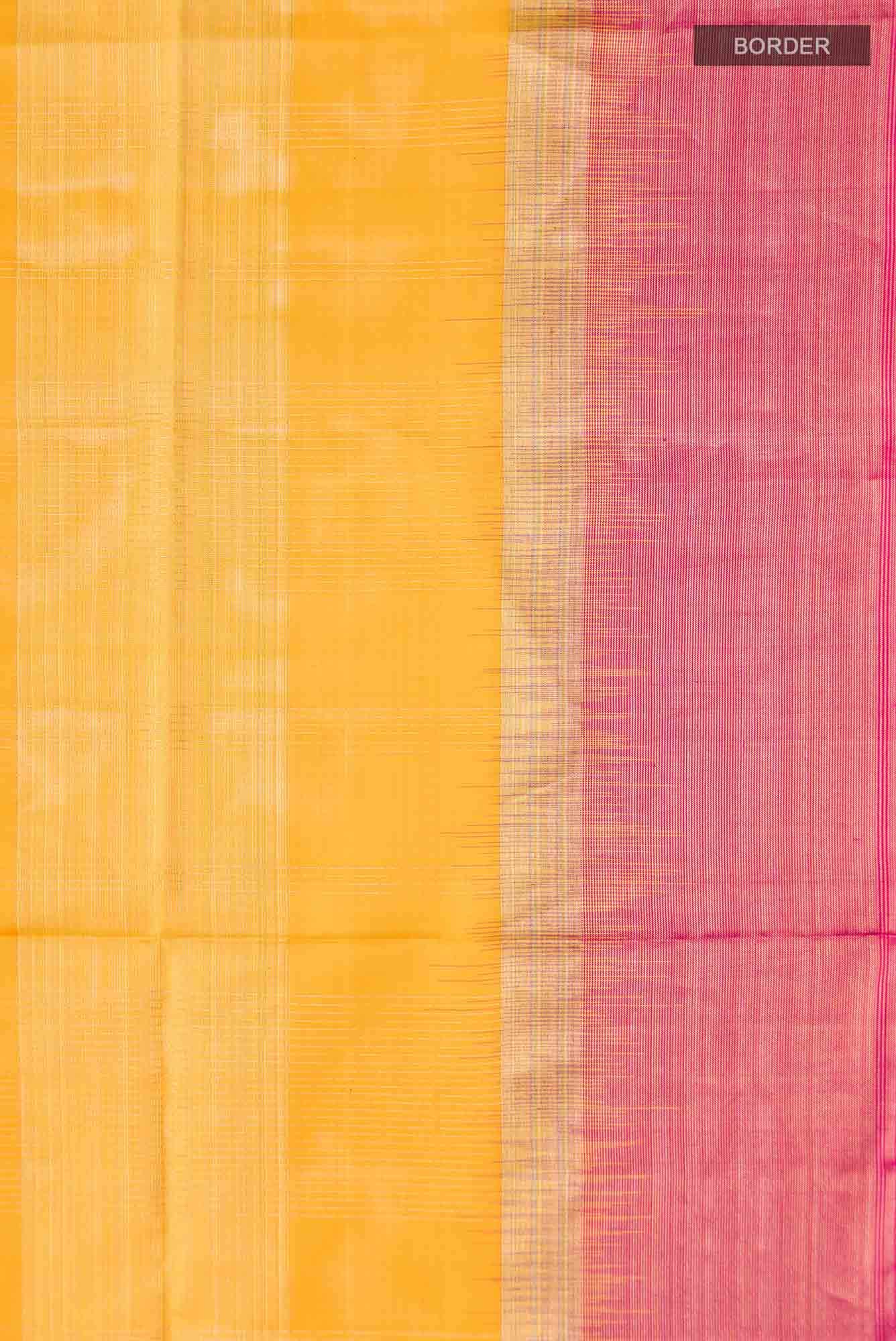 Yellow Soft Silk Saree