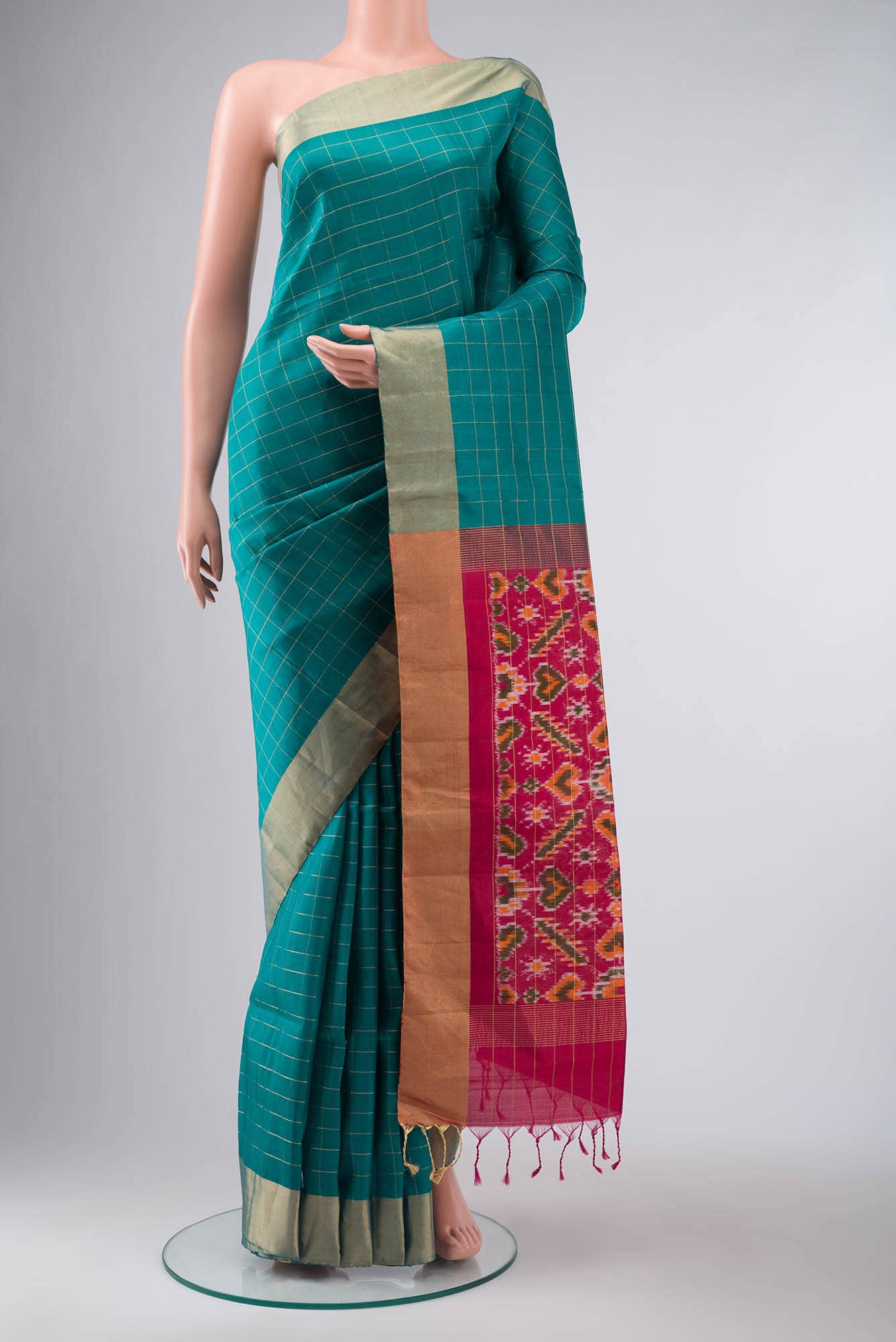 Green Soft Silk Saree