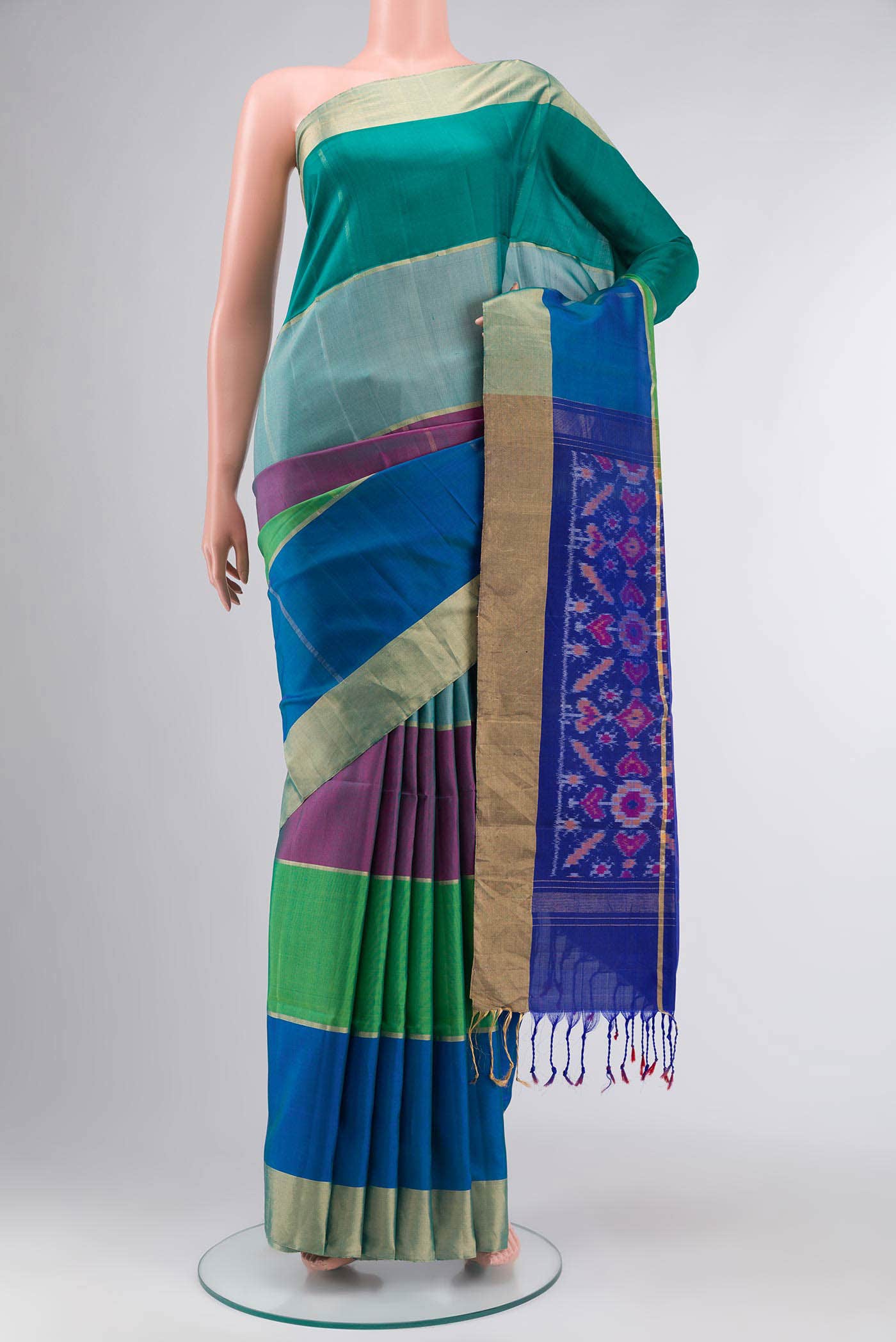 Green Soft Silk Saree