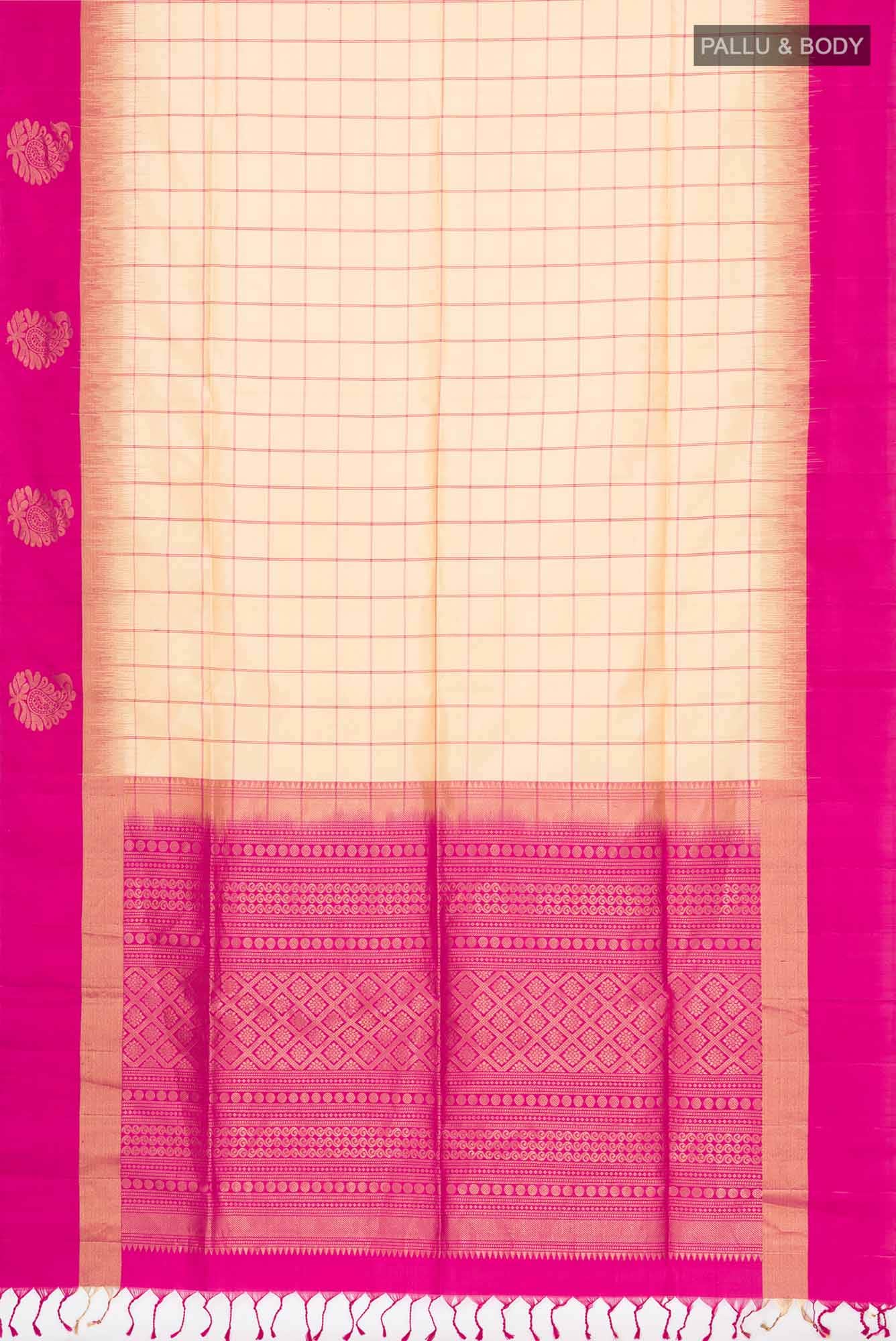 Sandal Soft Silk Saree