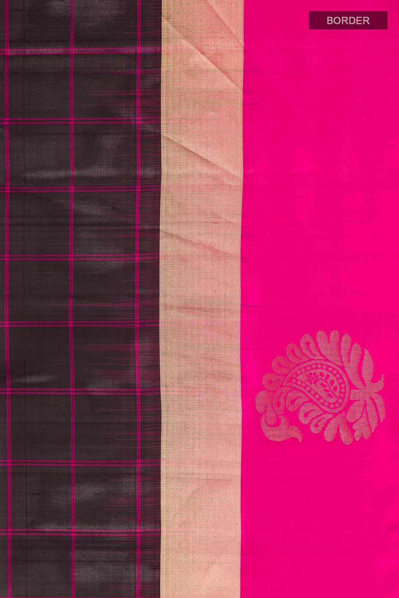 Black Soft Silk Saree