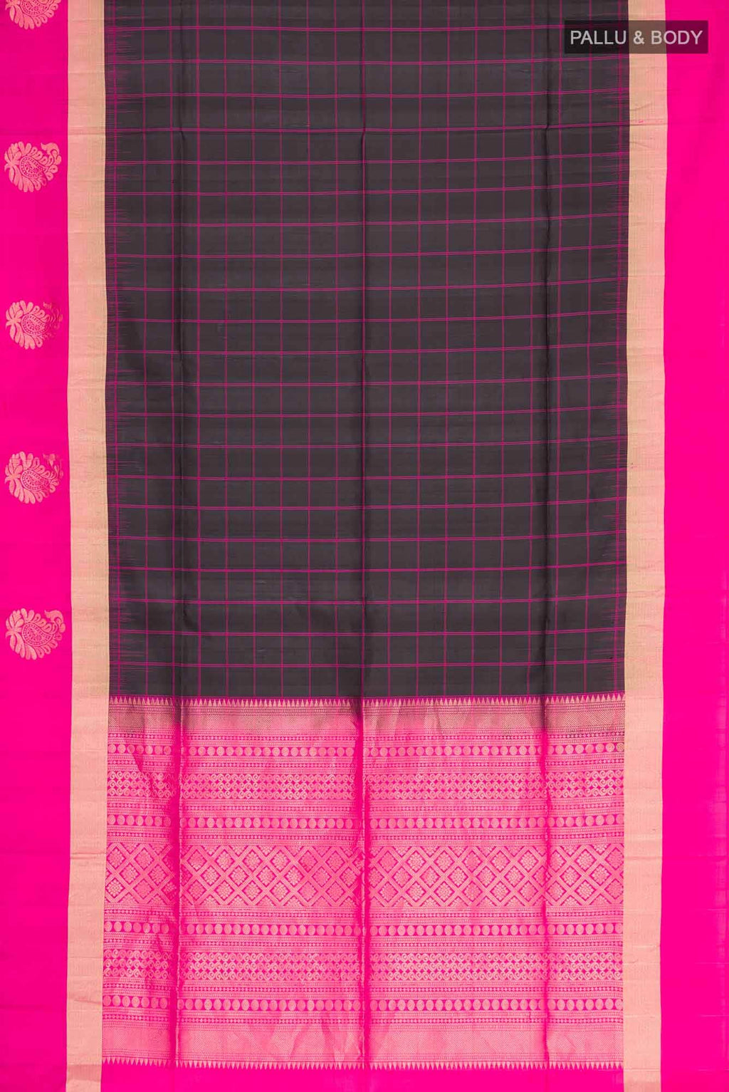 Black Soft Silk Saree
