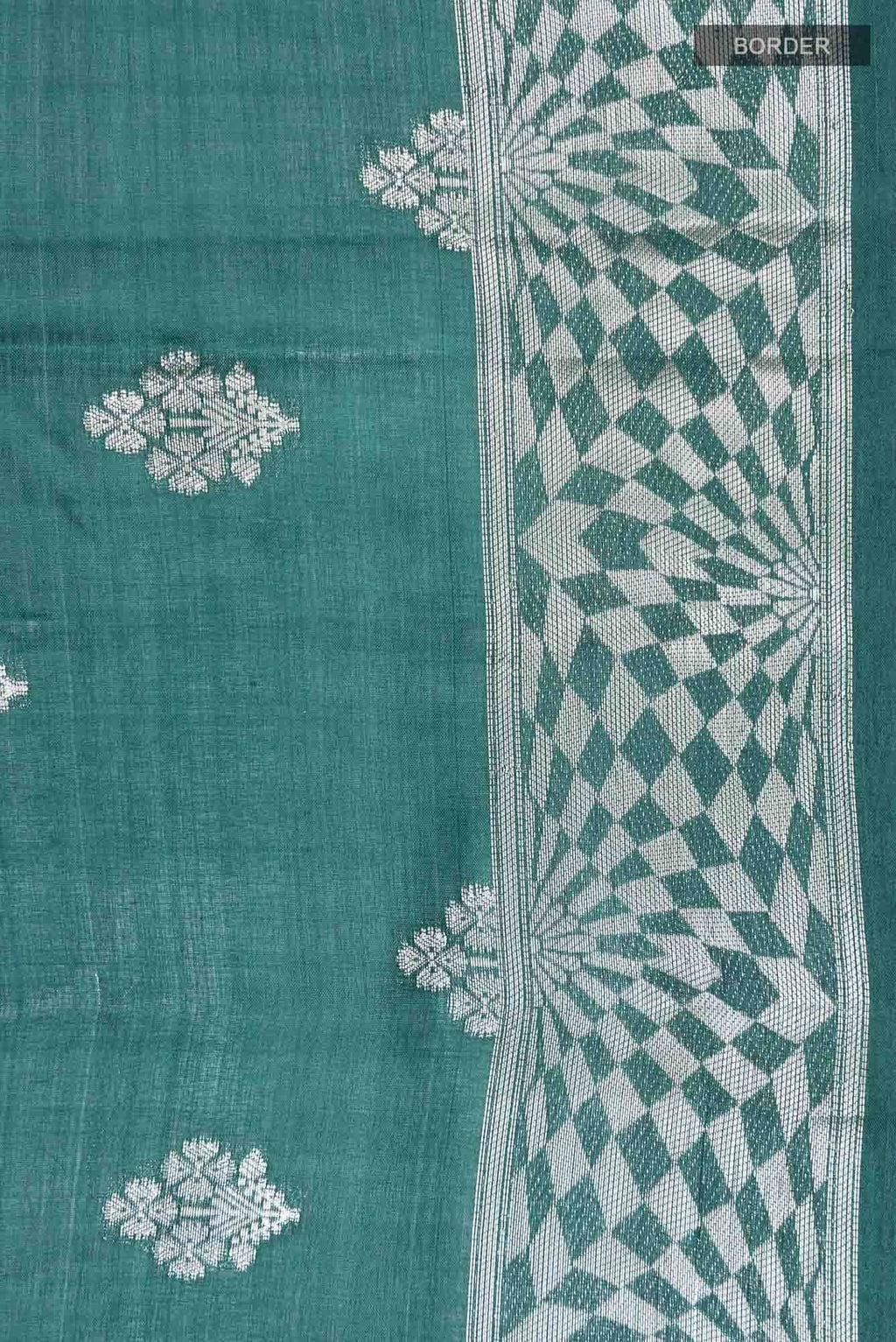 Green Banarasi Tussar Silk Saree