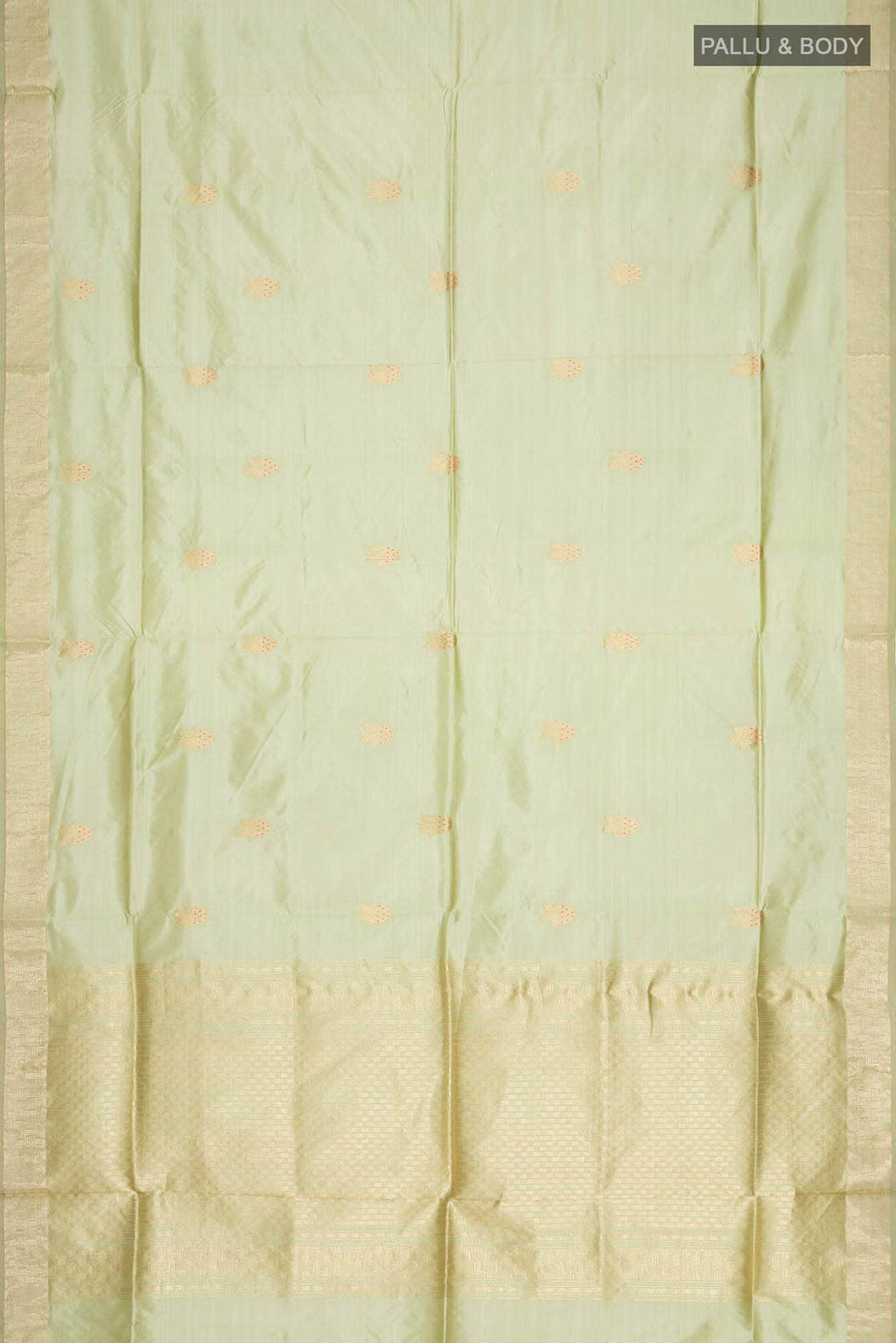 Green Banarasi Katan Silk Saree