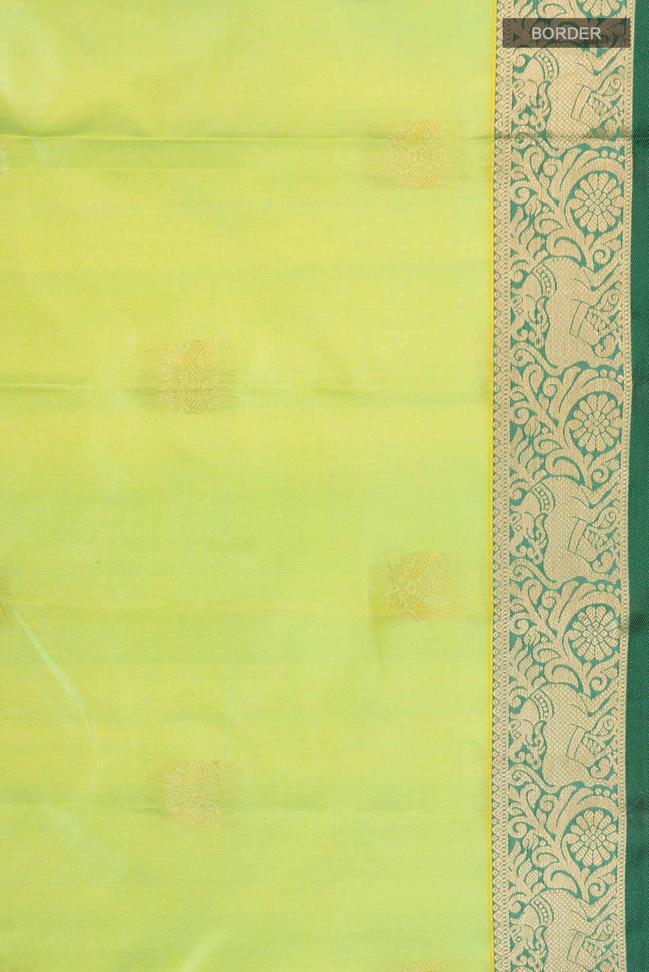 Green Kanchipuram Silk Saree