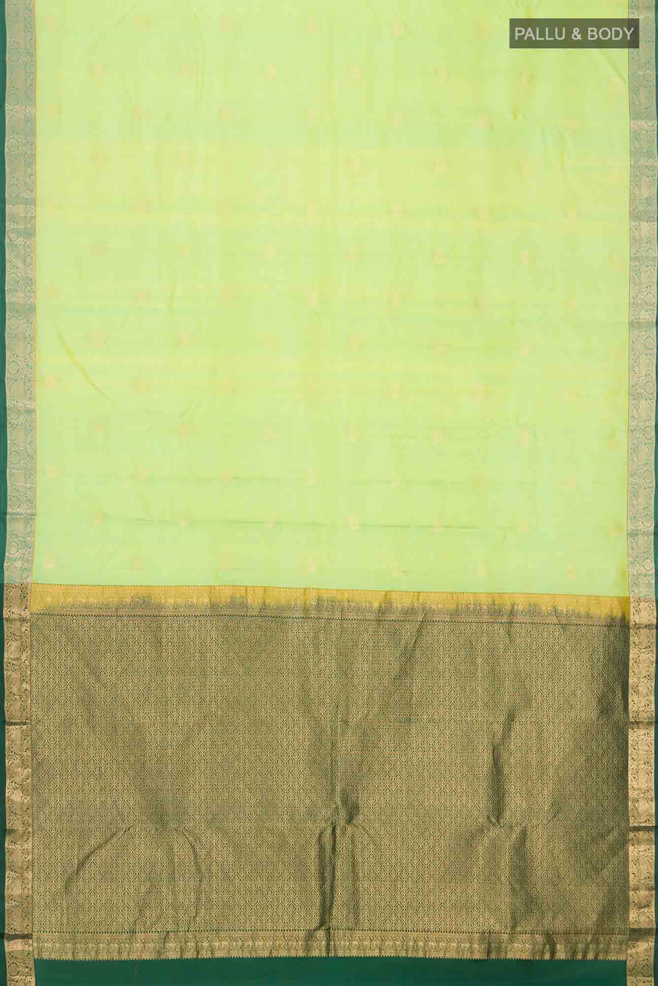 Green Kanchipuram Silk Saree