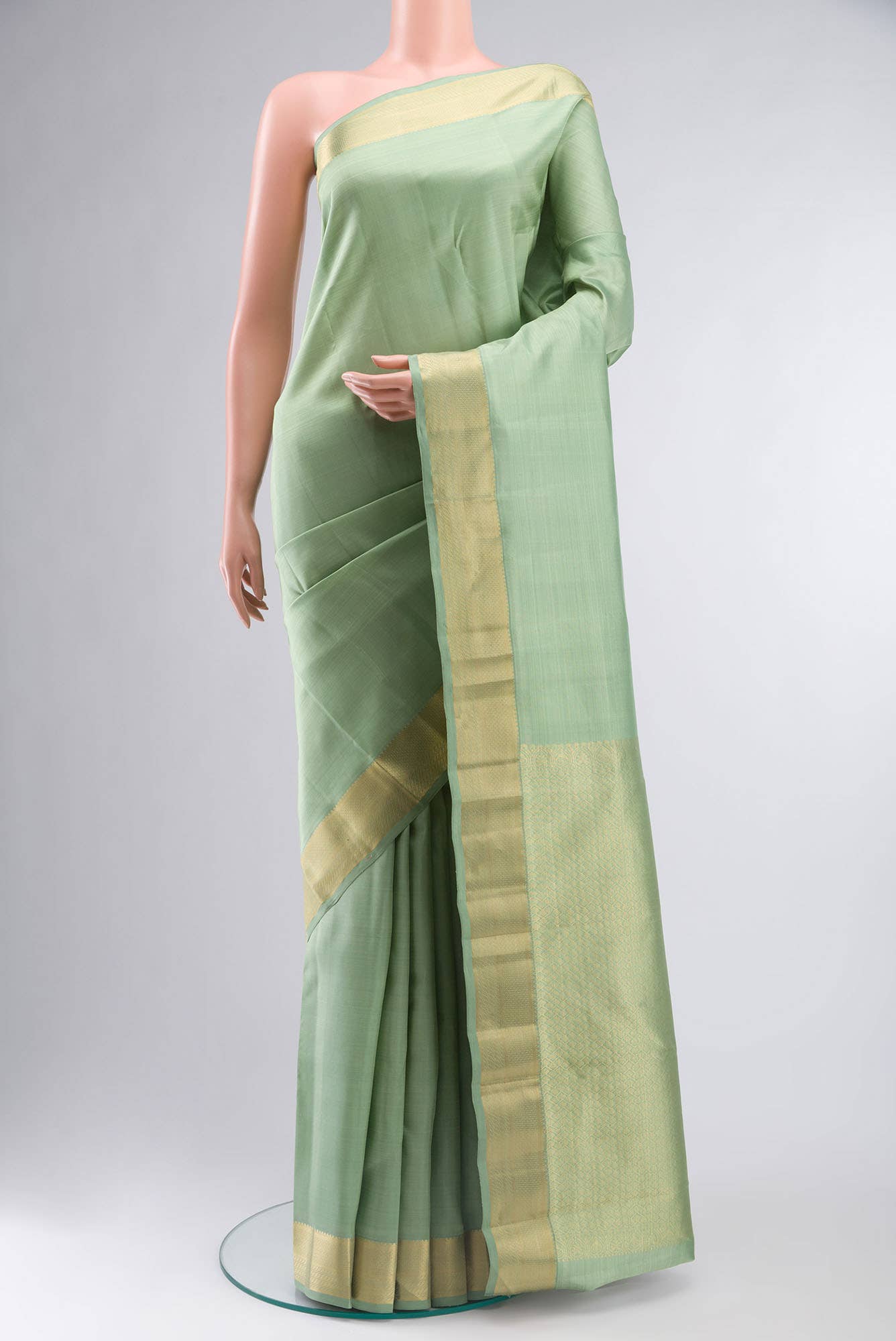 Green Kanchipuram Silk Saree