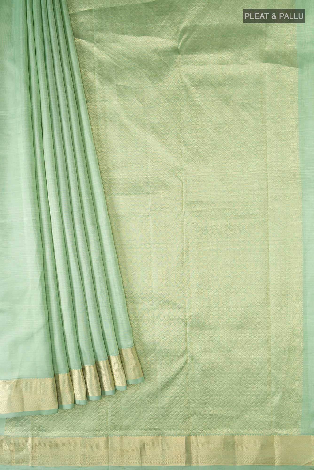 Green Kanchipuram Silk Saree