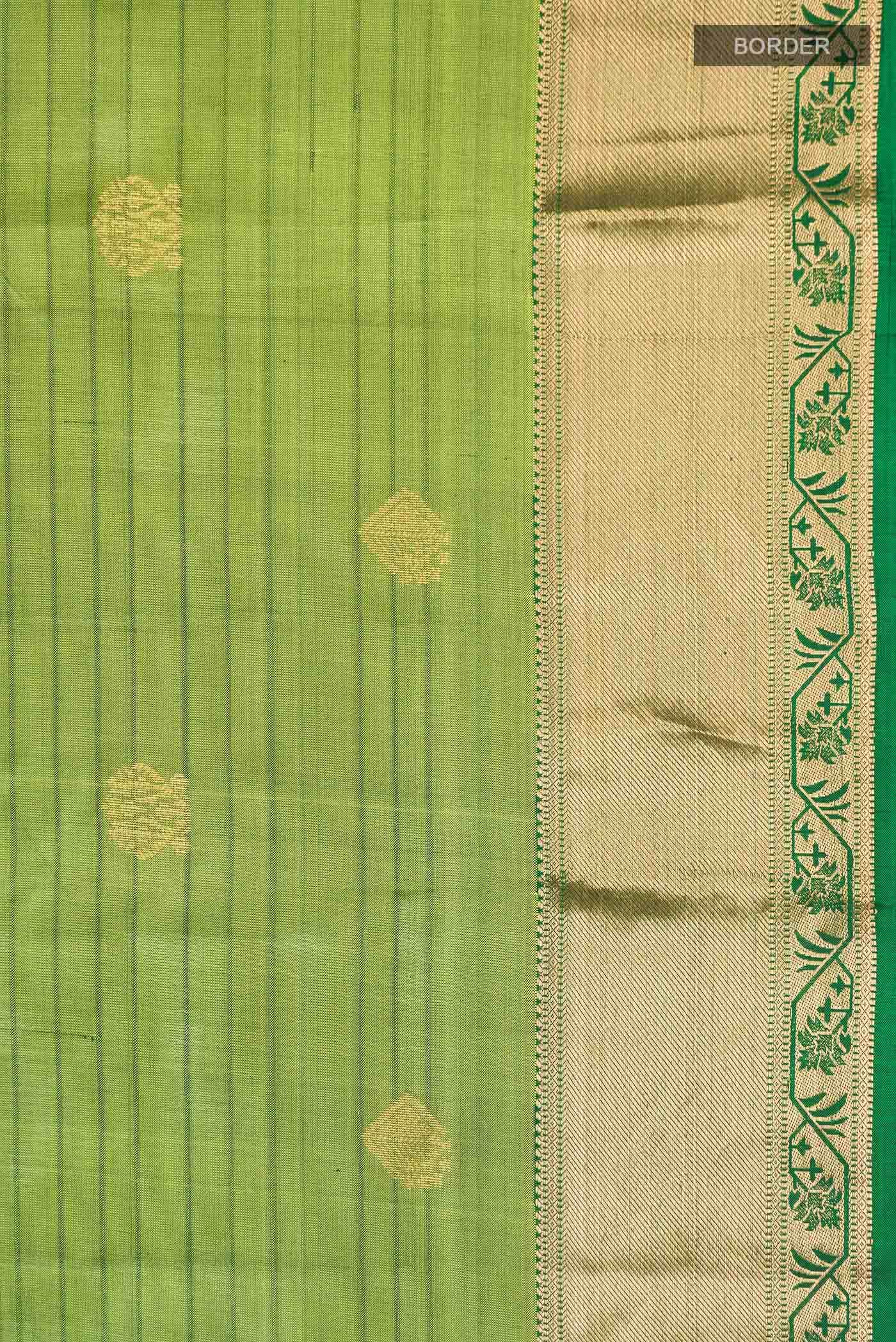 Green Kanchipuram Silk Saree