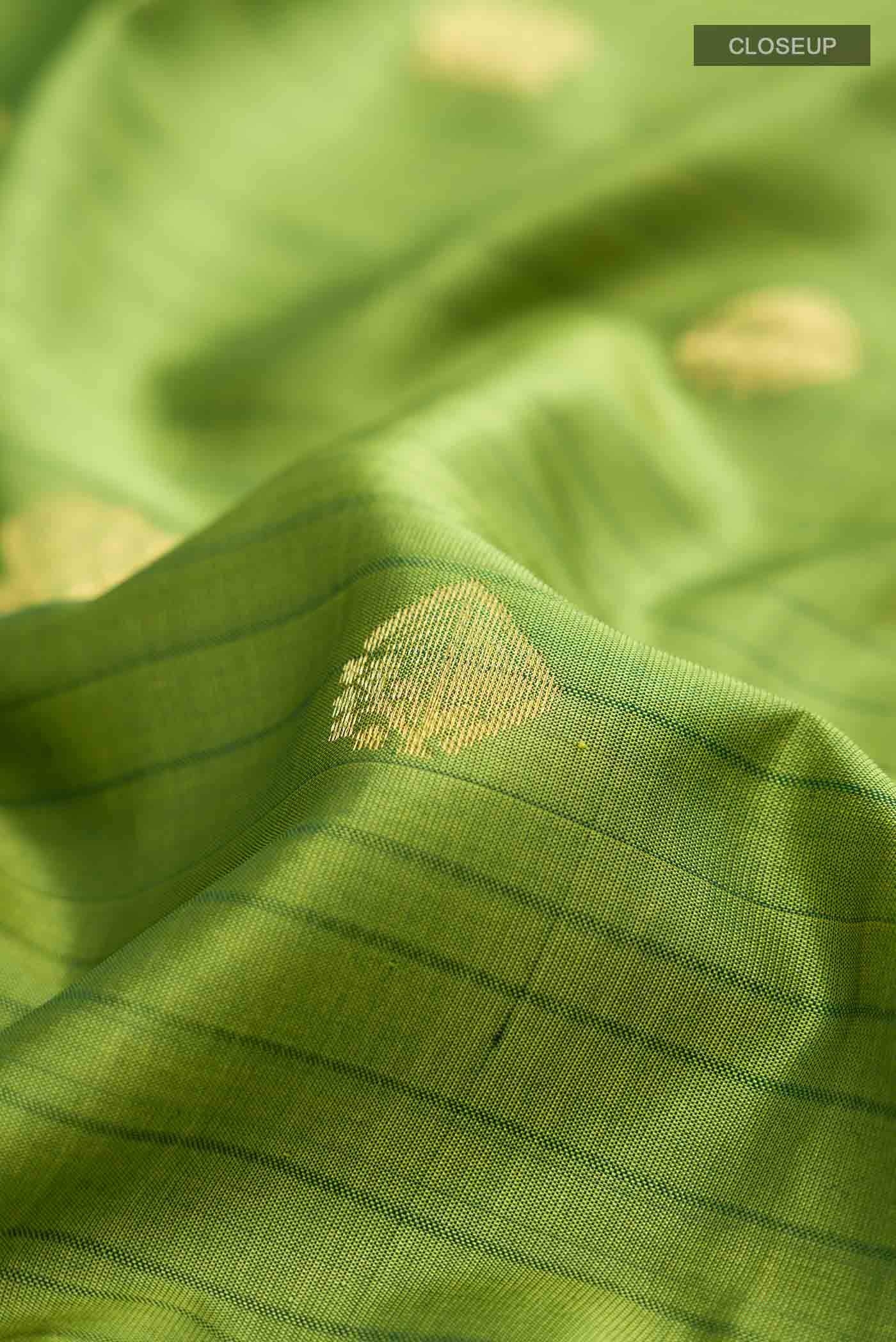 Green Kanchipuram Silk Saree