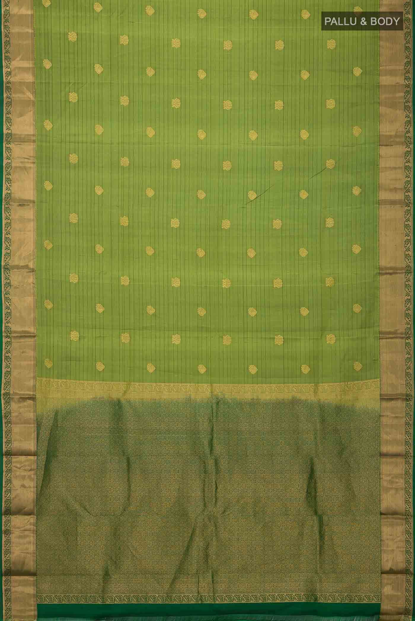 Green Kanchipuram Silk Saree