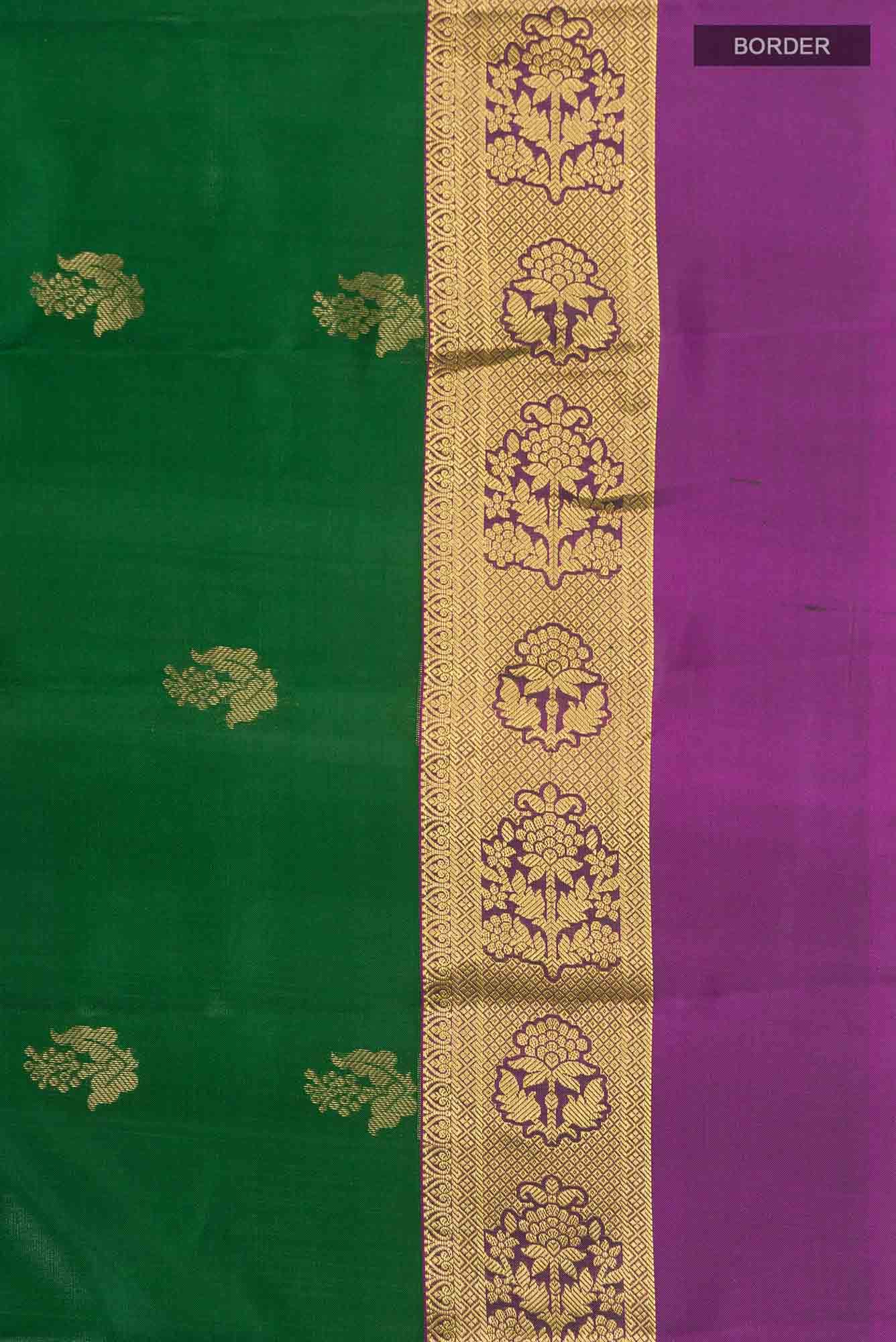 Green Kanchipuram Silk Saree