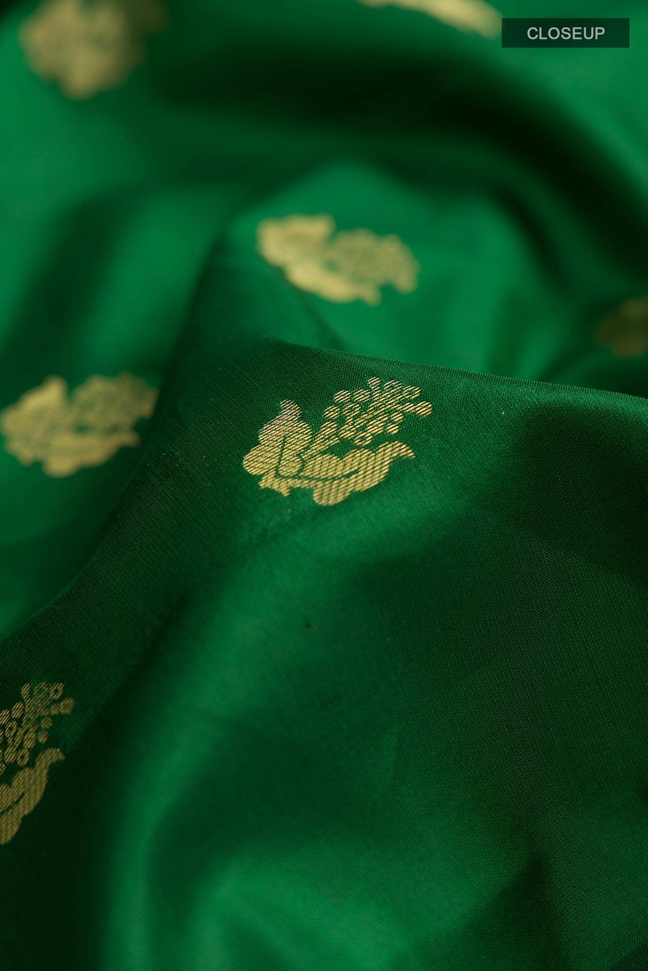 Green Kanchipuram Silk Saree