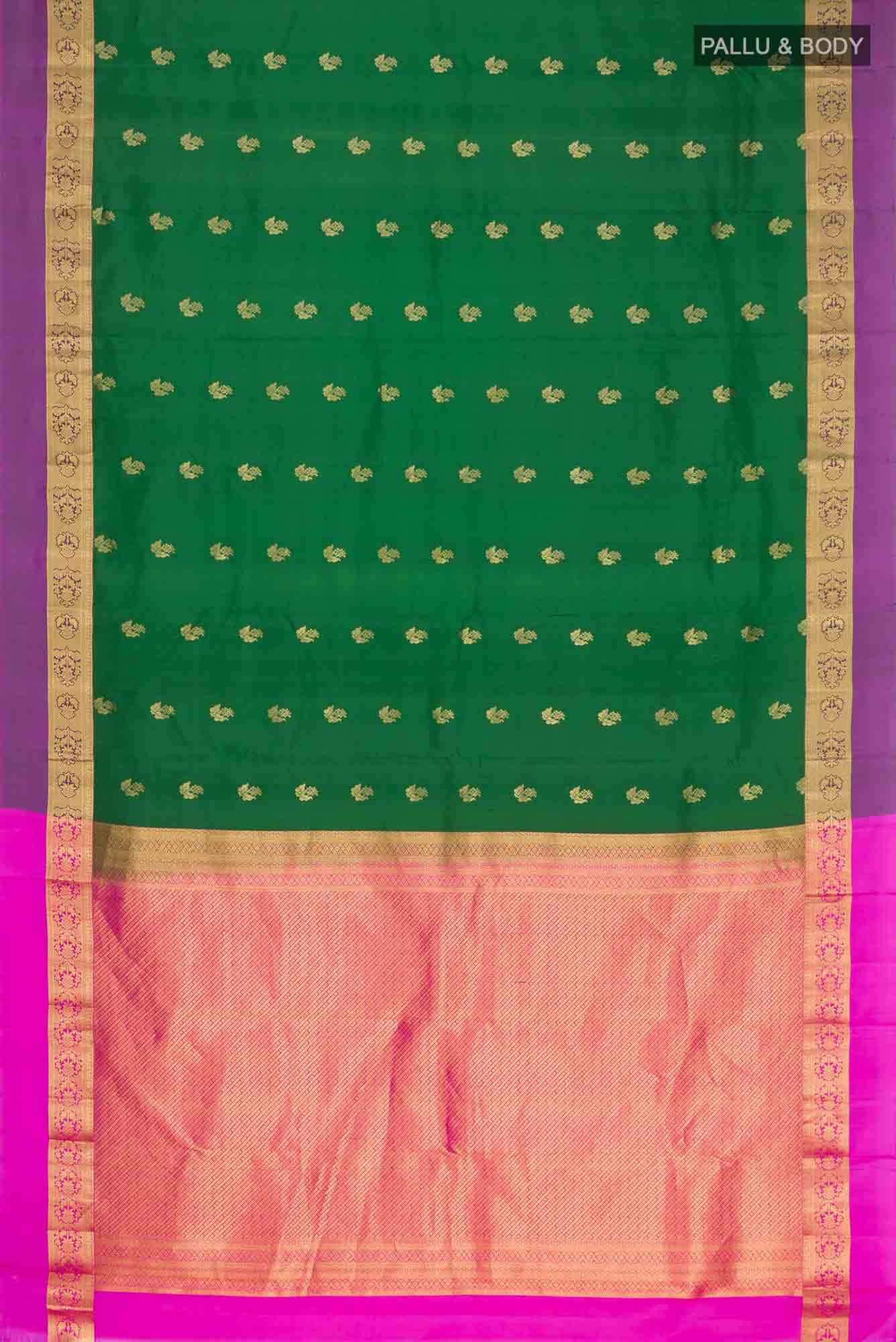 Green Kanchipuram Silk Saree