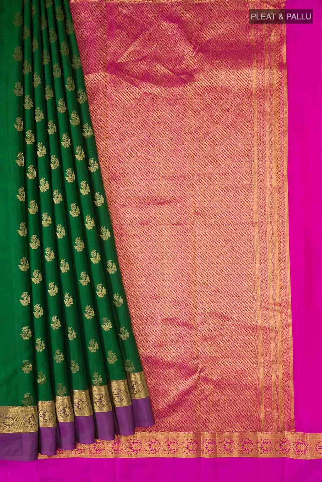 Green Kanchipuram Silk Saree