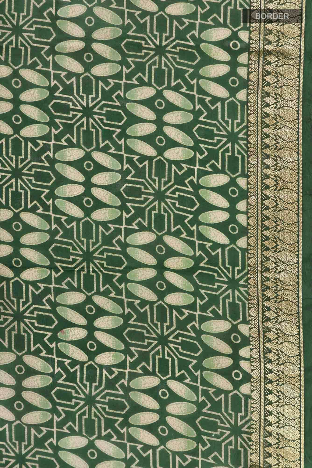 Green Bangalore Silk Saree