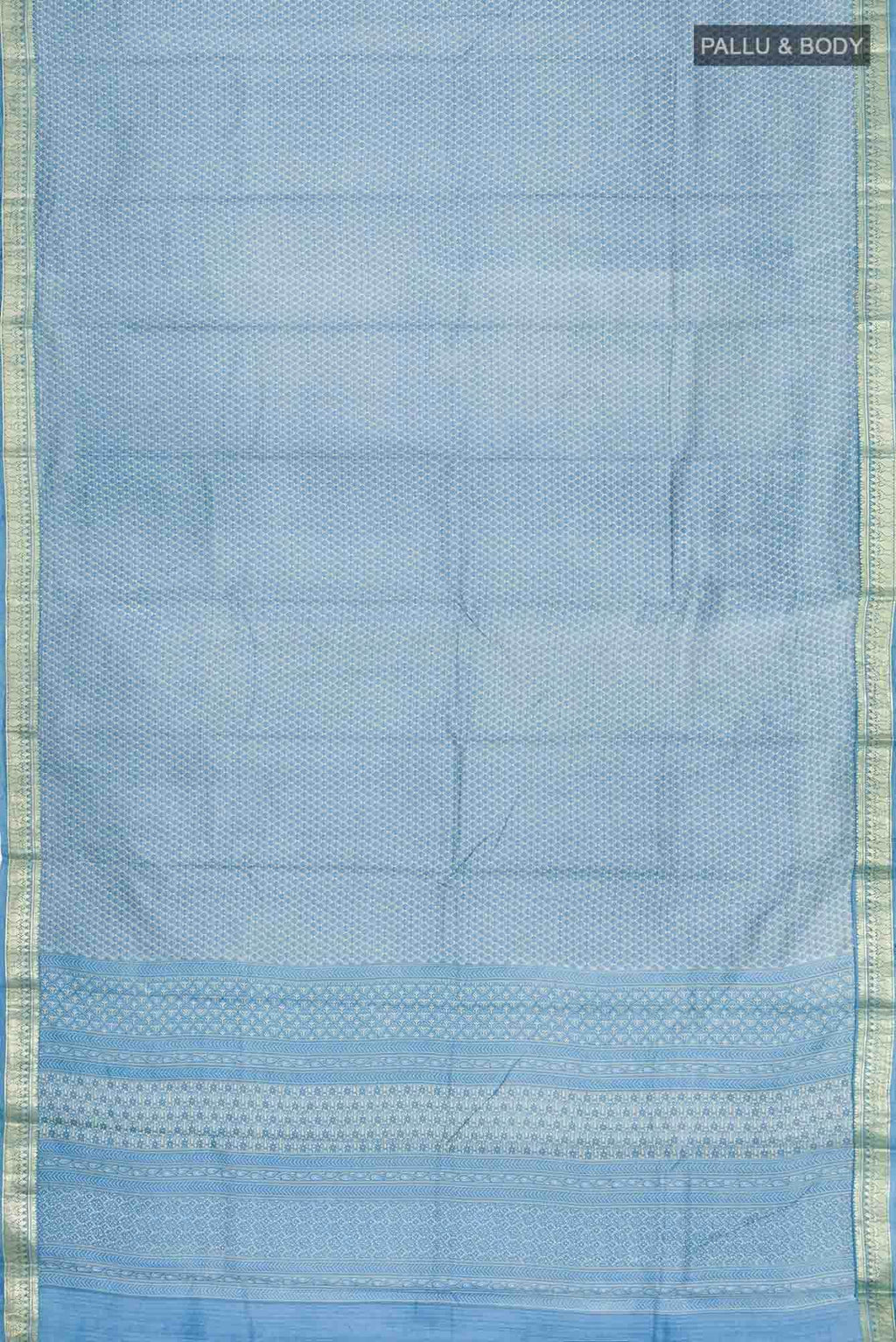 Blue Bangalore Silk Saree