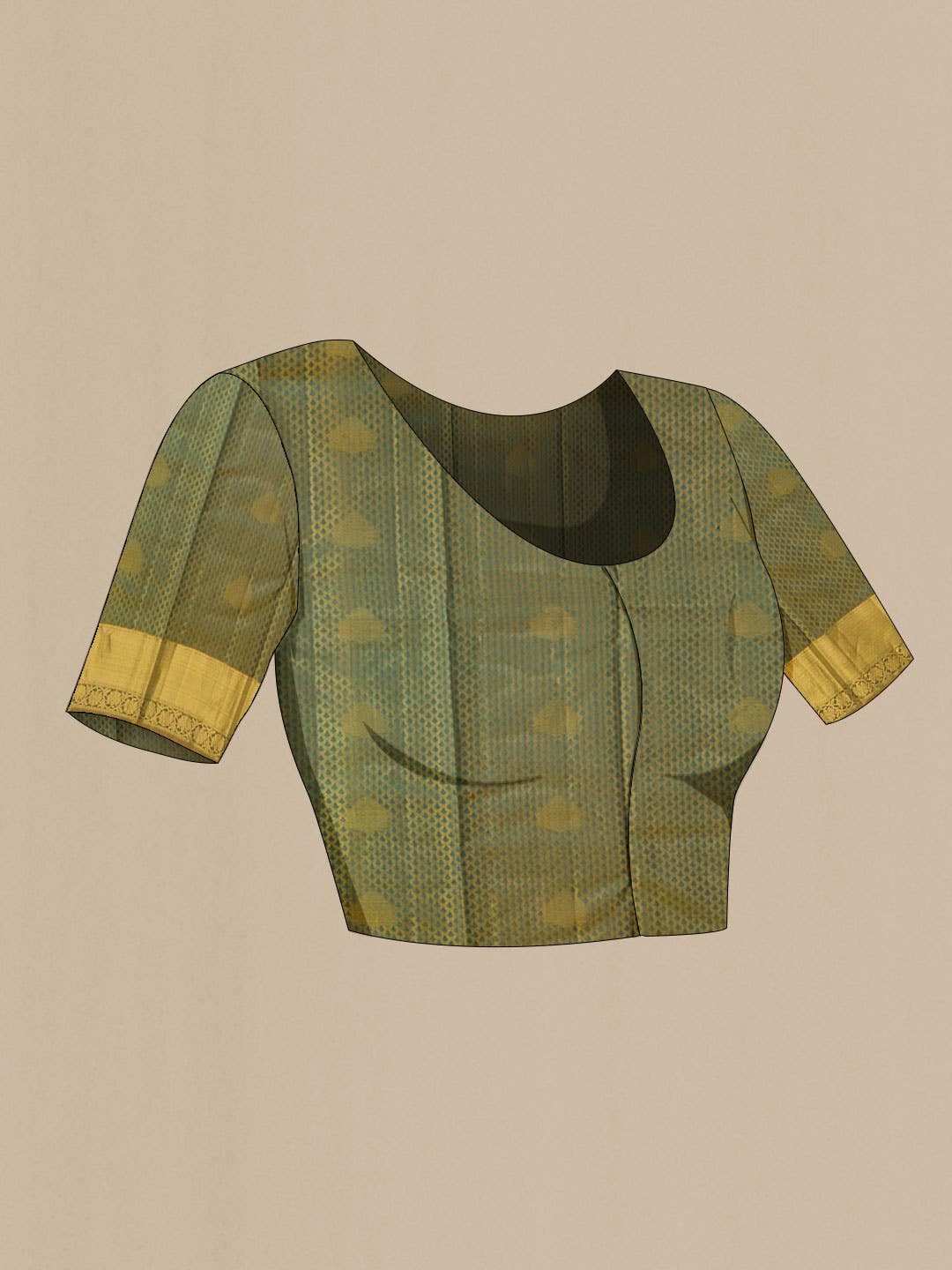 Green Kanchipuram Silk Saree
