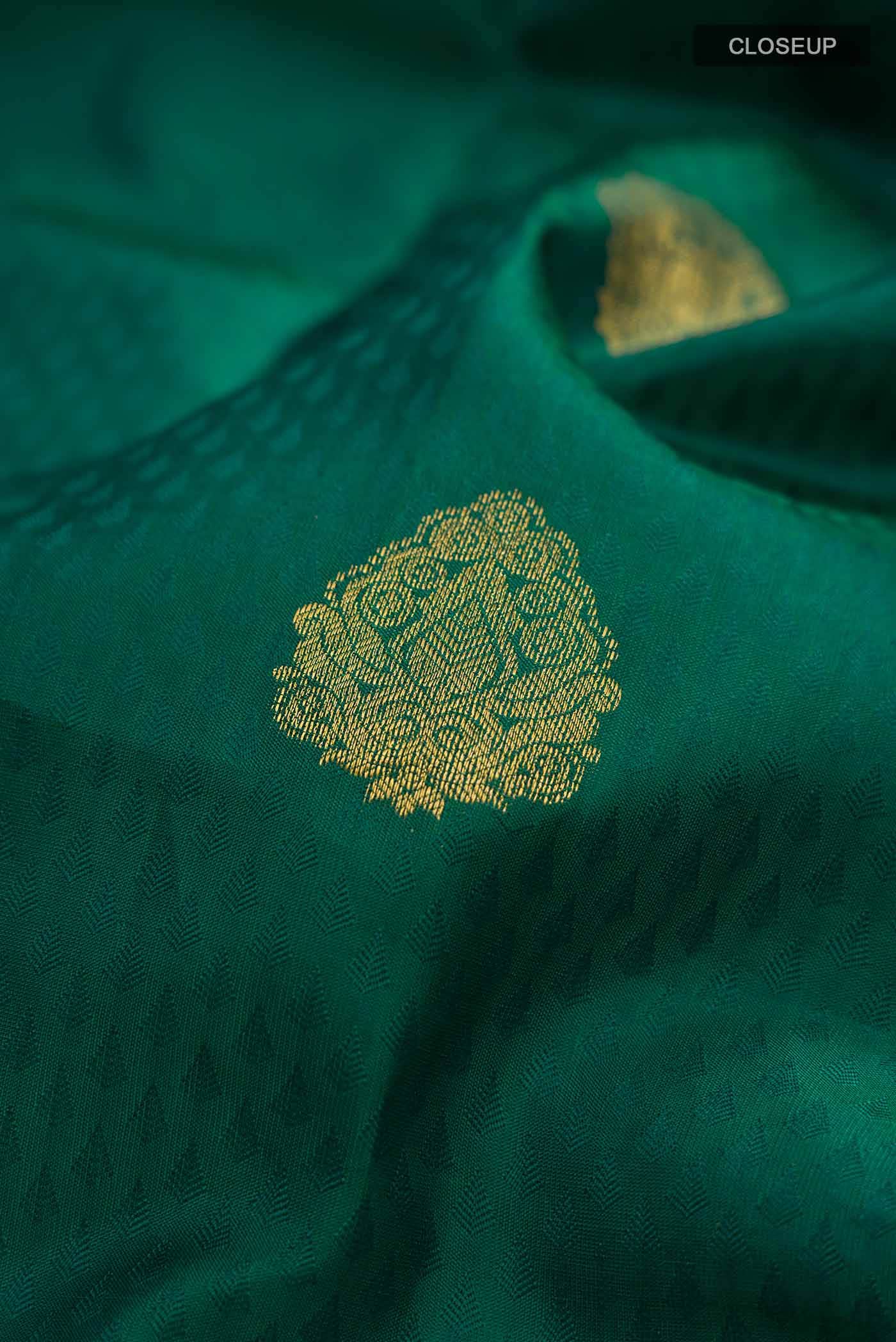 Green Kanchipuram Silk Saree