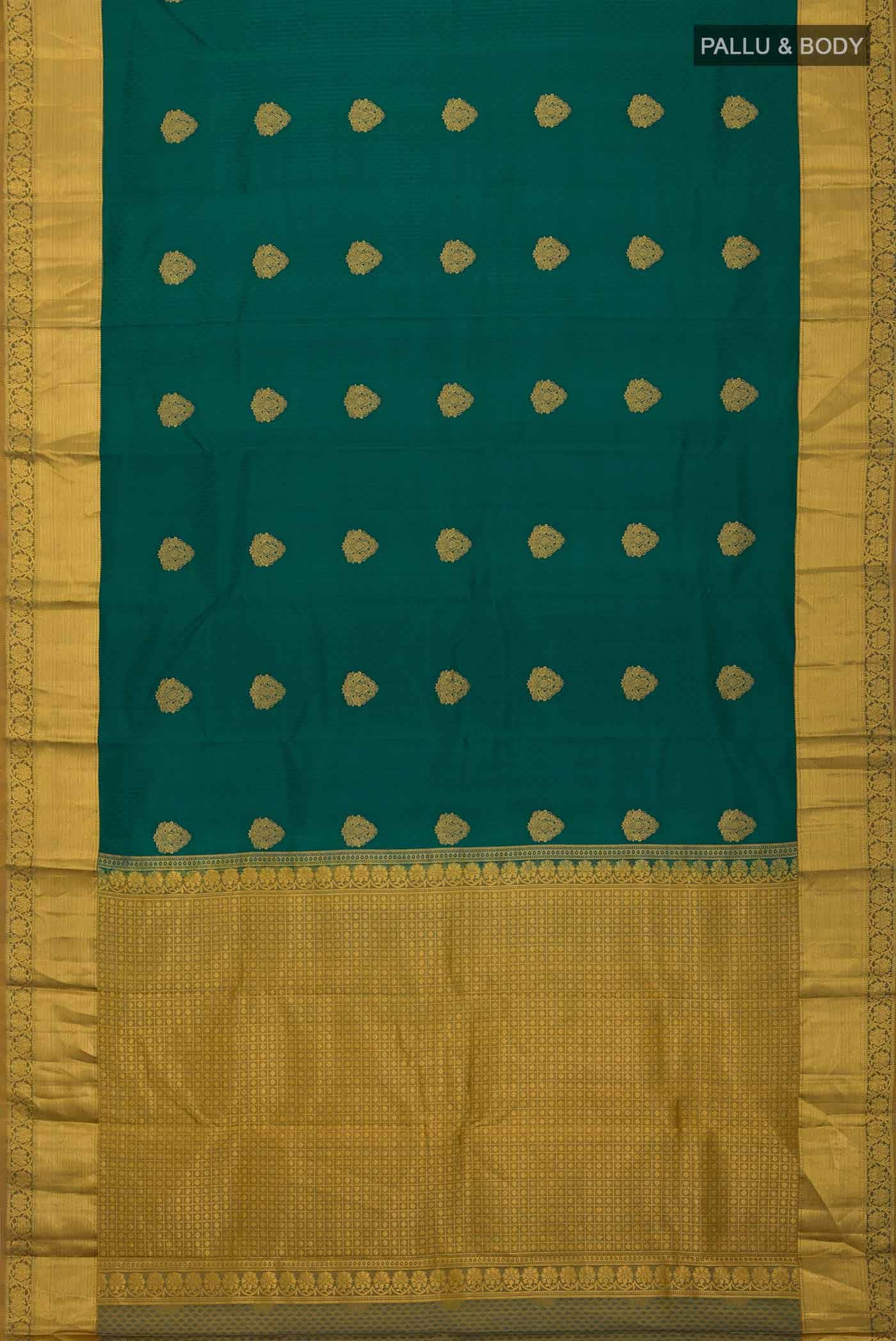 Green Kanchipuram Silk Saree