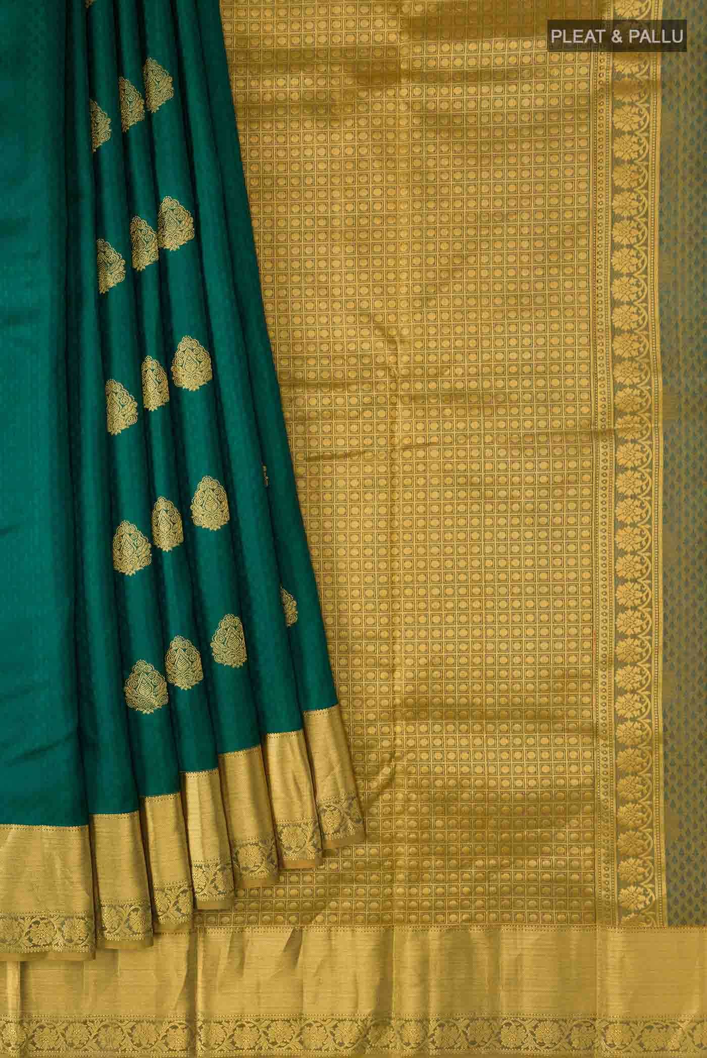 Green Kanchipuram Silk Saree