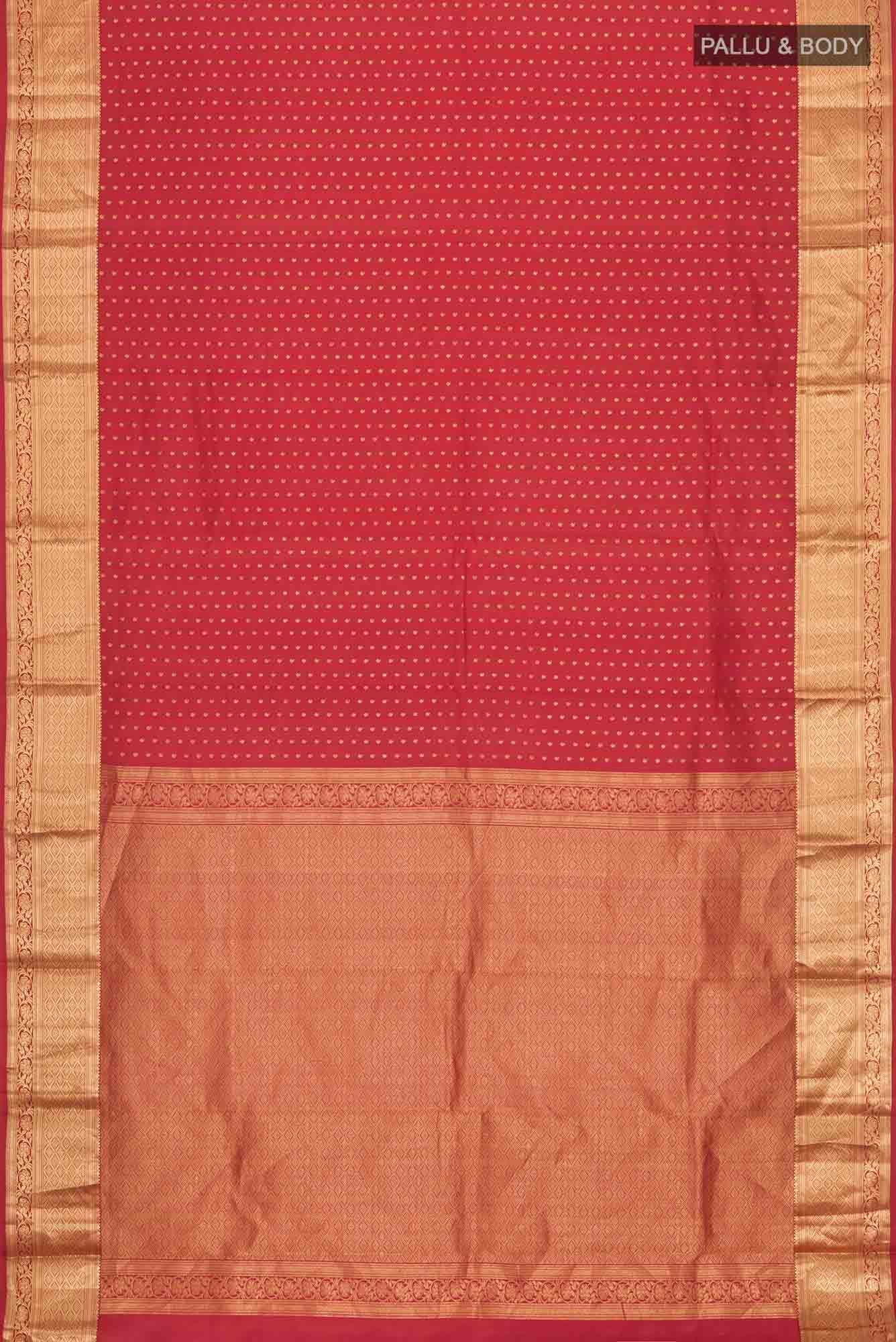 Red Soft Silk Saree