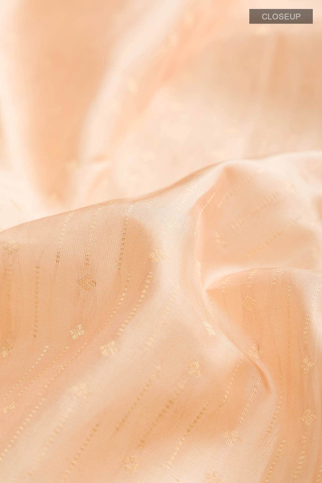 Sandal Kanchipuram Silk Saree