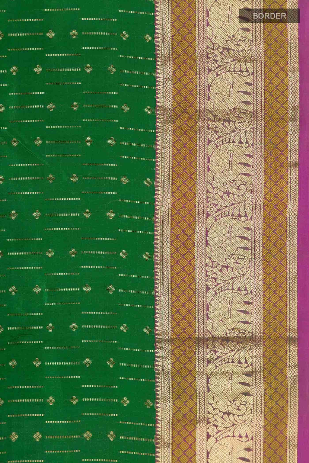 Green Kanchipuram Silk Saree