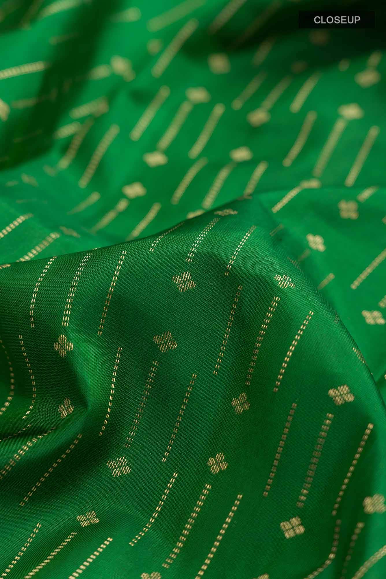 Green Kanchipuram Silk Saree