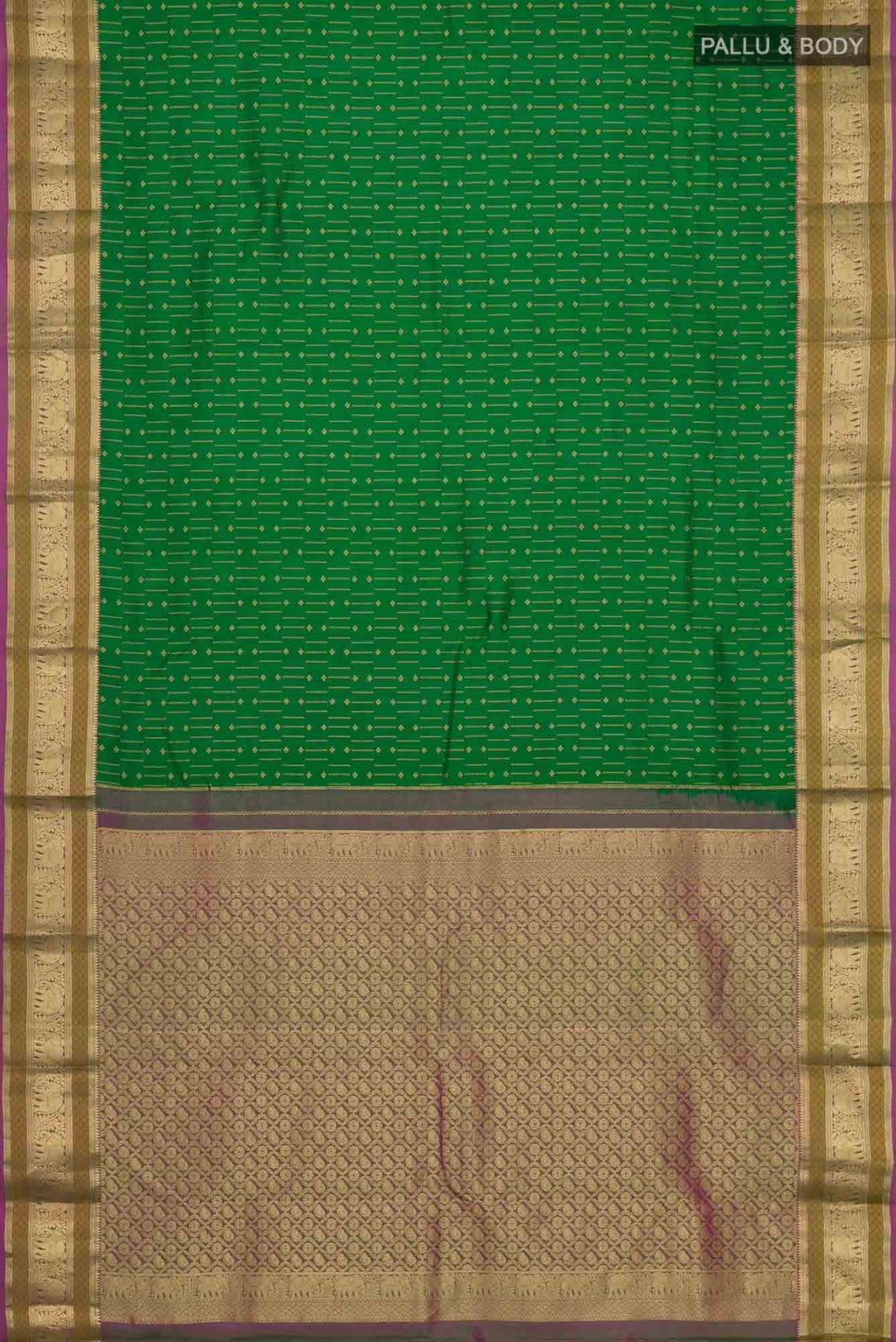 Green Kanchipuram Silk Saree