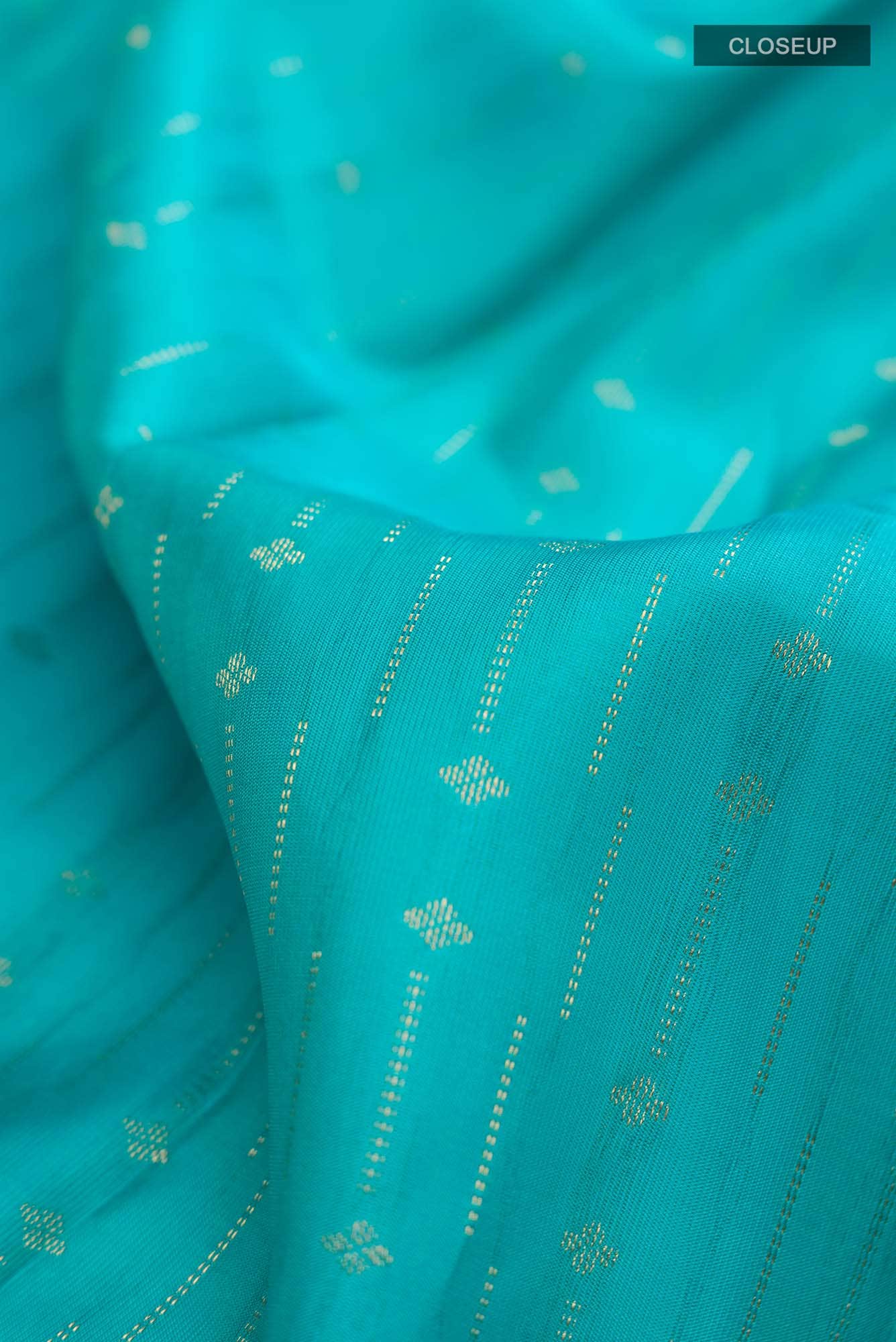 Blue Kanchipuram Silk Saree