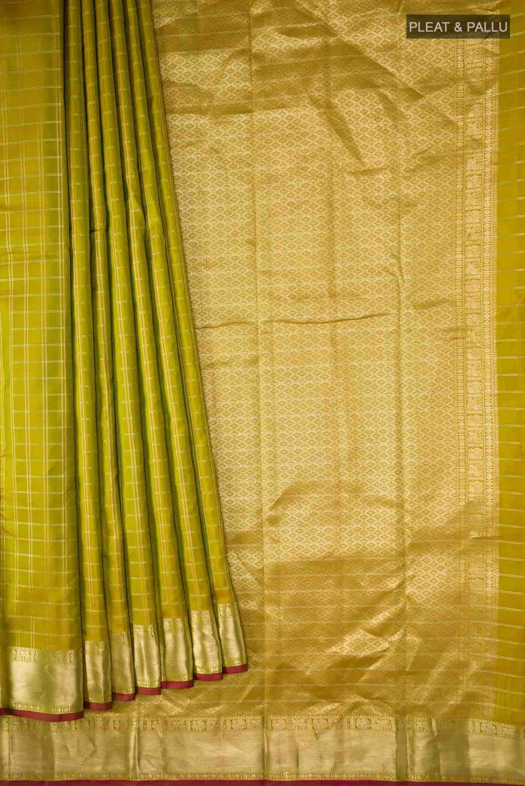Green Kanchipuram Silk Saree