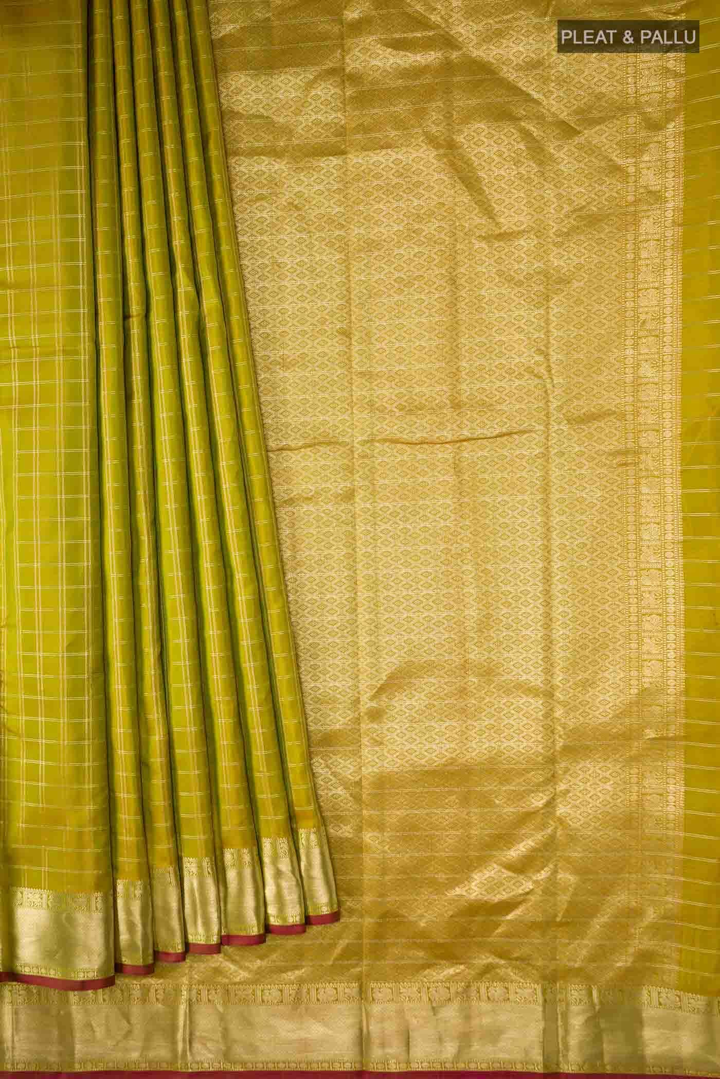 Green Kanchipuram Silk Saree