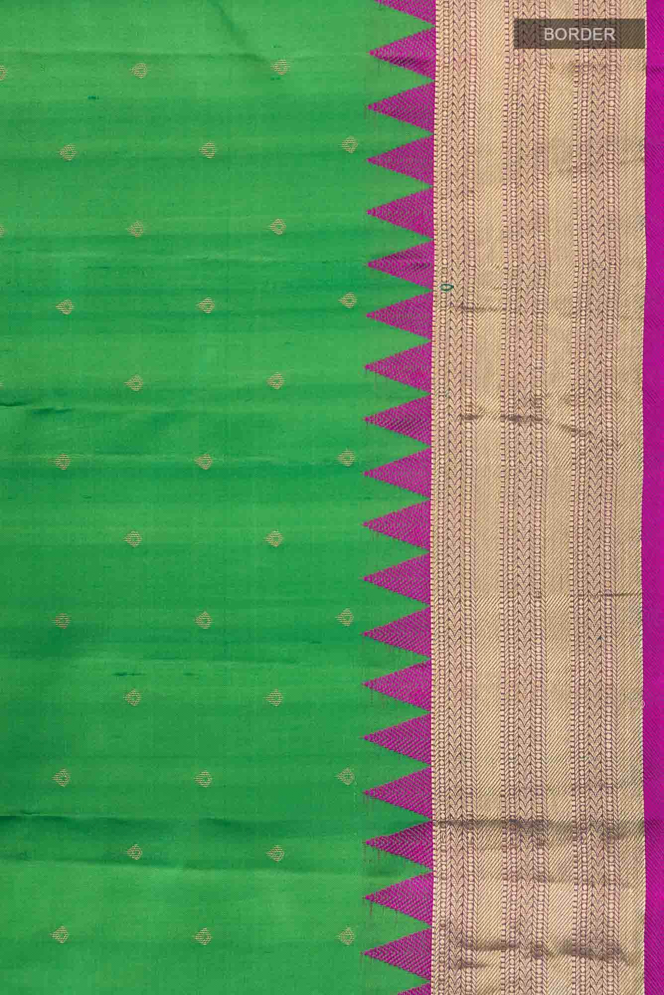 Green Kanchipuram Silk Saree