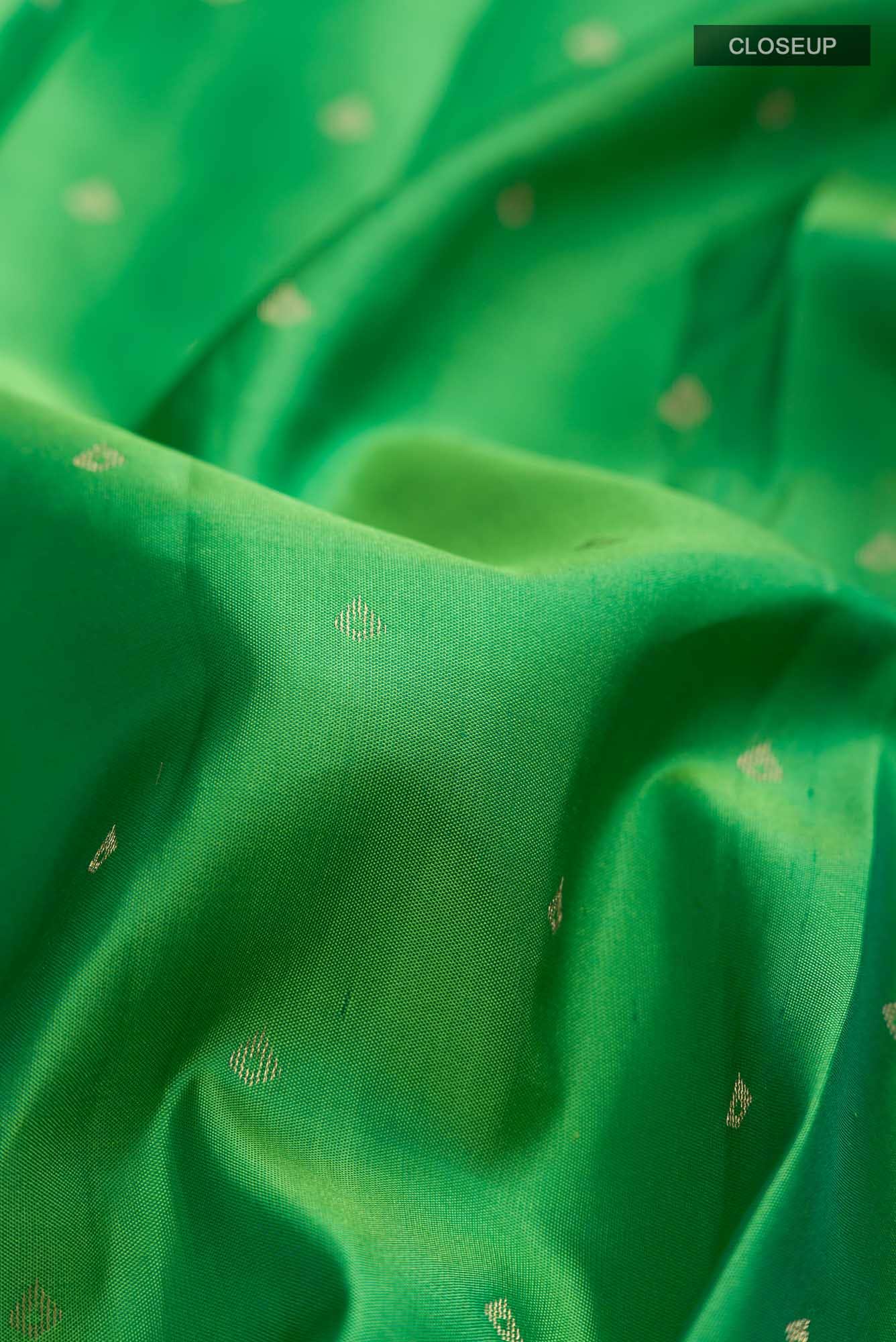 Green Kanchipuram Silk Saree