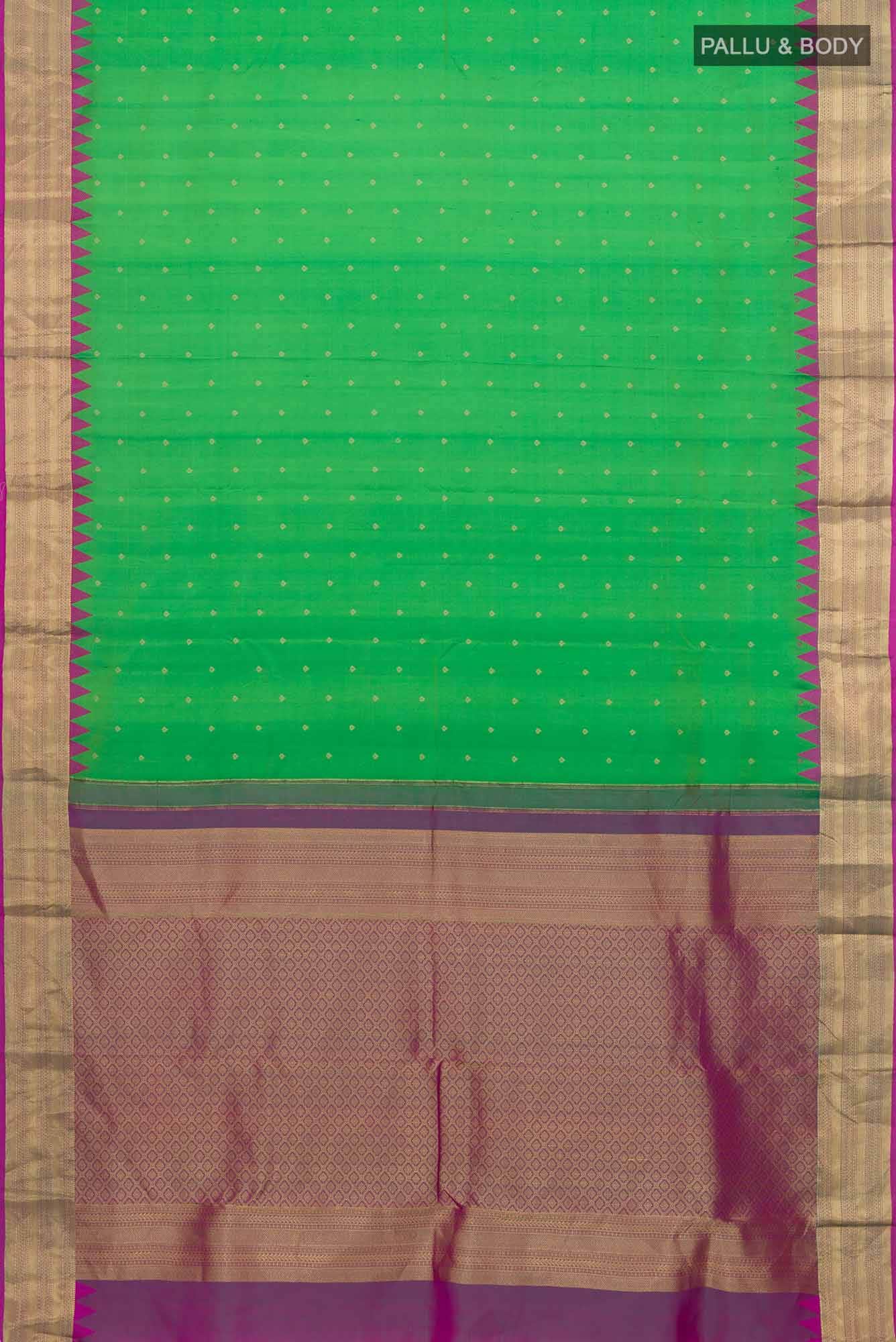 Green Kanchipuram Silk Saree