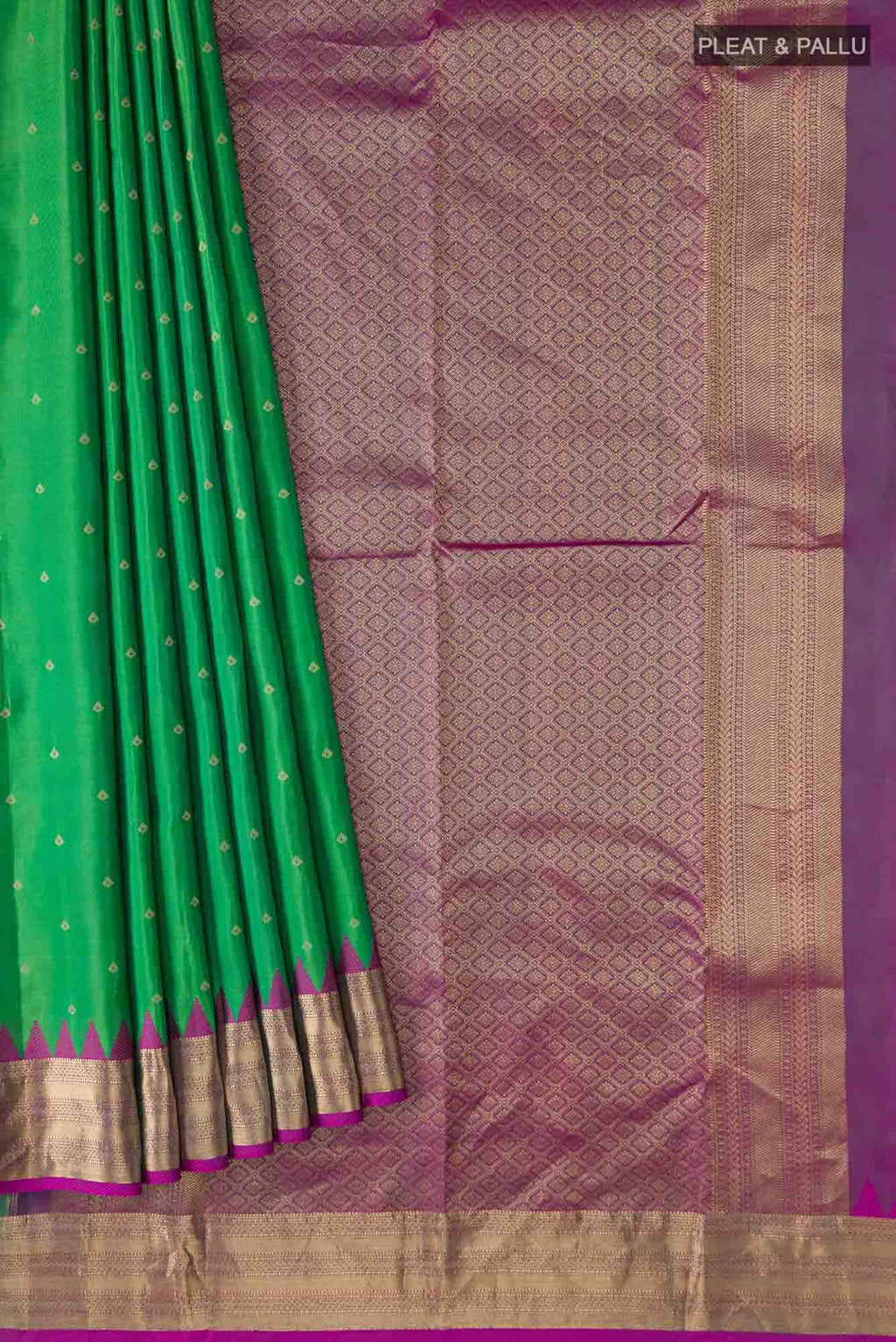 Green Kanchipuram Silk Saree