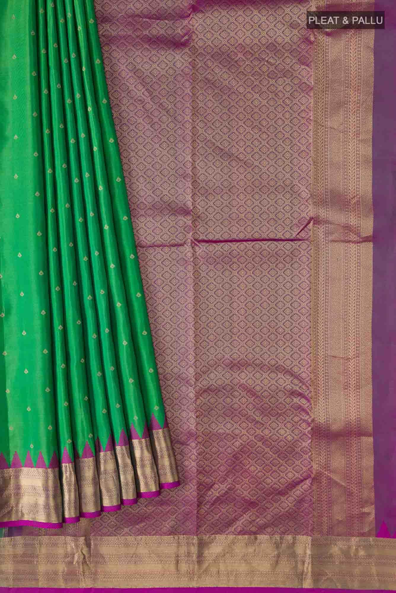 Green Kanchipuram Silk Saree