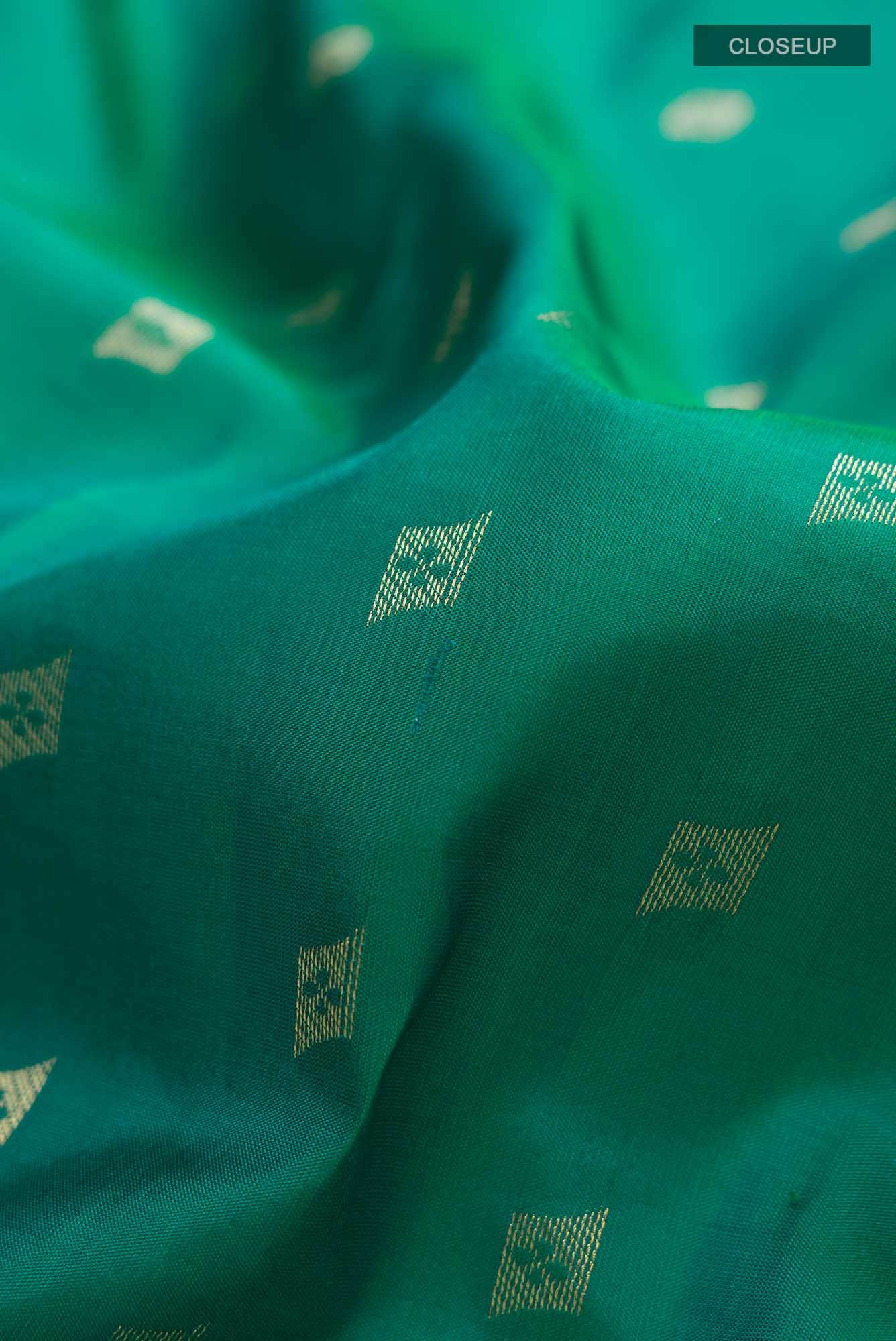 Green Kanchipuram Silk Saree