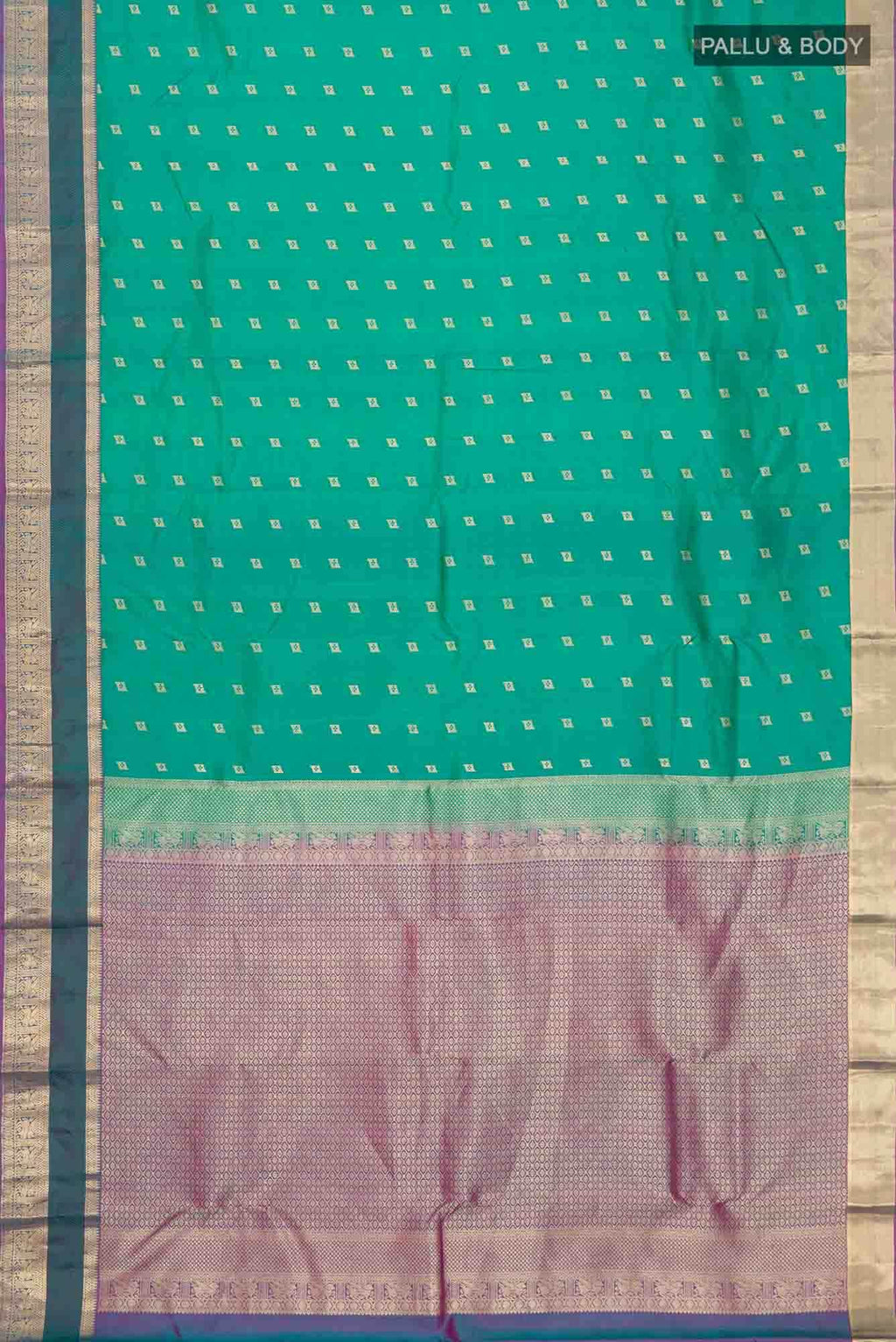 Green Kanchipuram Silk Saree