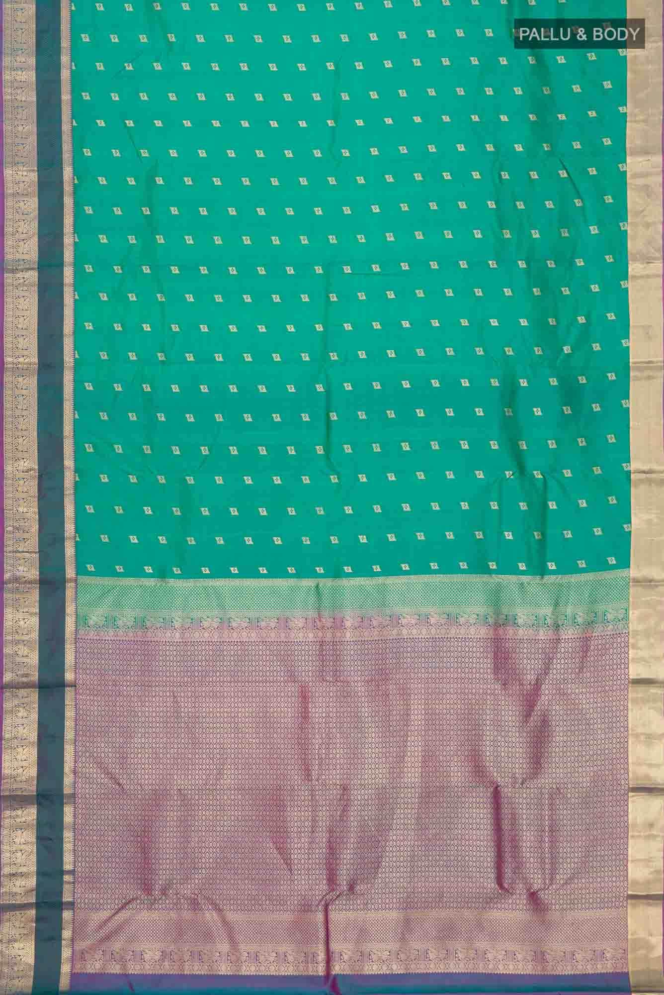 Green Kanchipuram Silk Saree