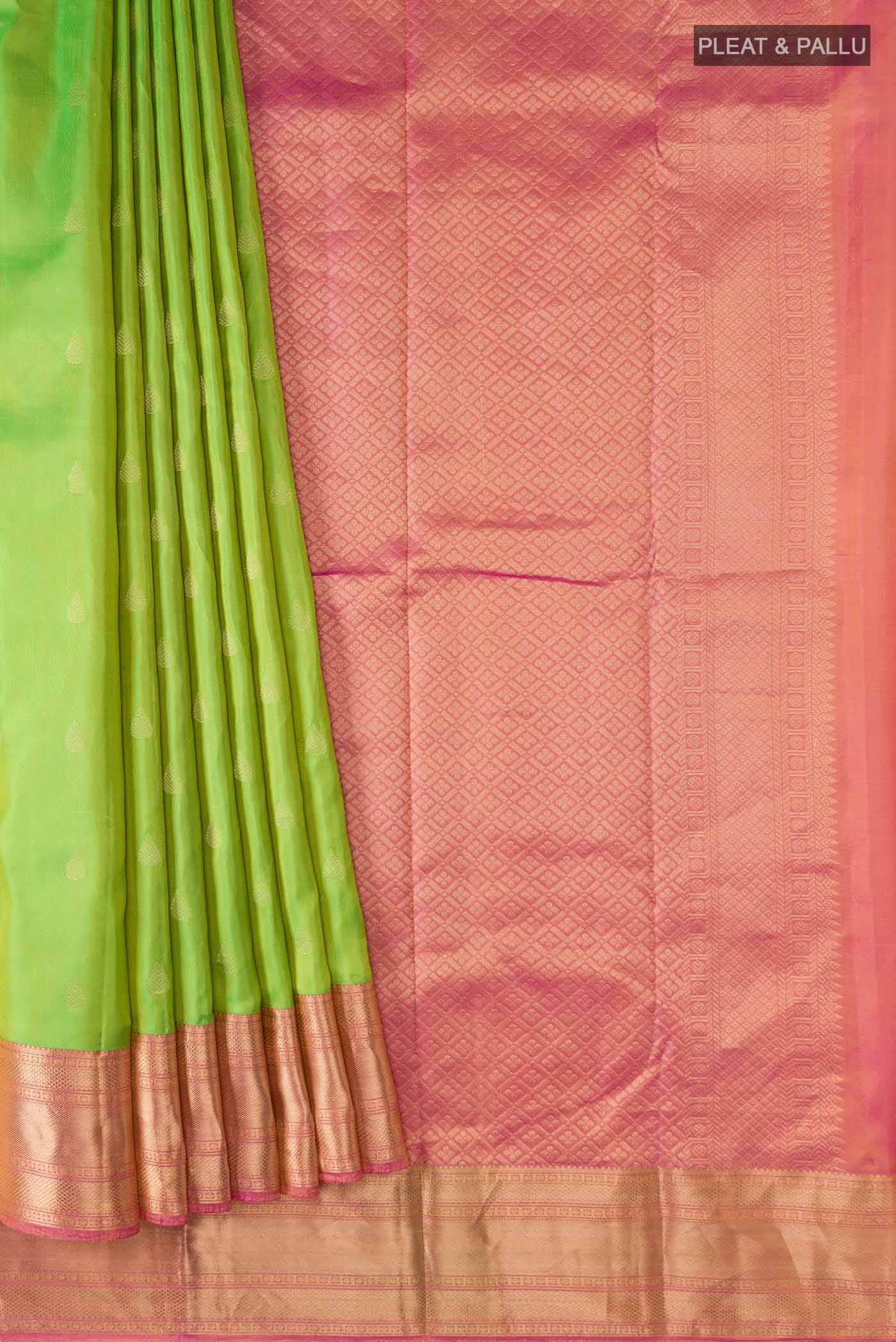 Green Kanchipuram Silk Saree