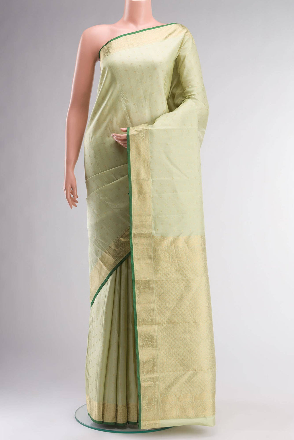 Green Kanchipuram Silk Saree
